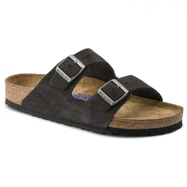 Arizona Soft Footbed Suede Leather Sandals for Women - Narrow Fit | Comfortable Summer Shoes for Beach, Travel & Casual Wear