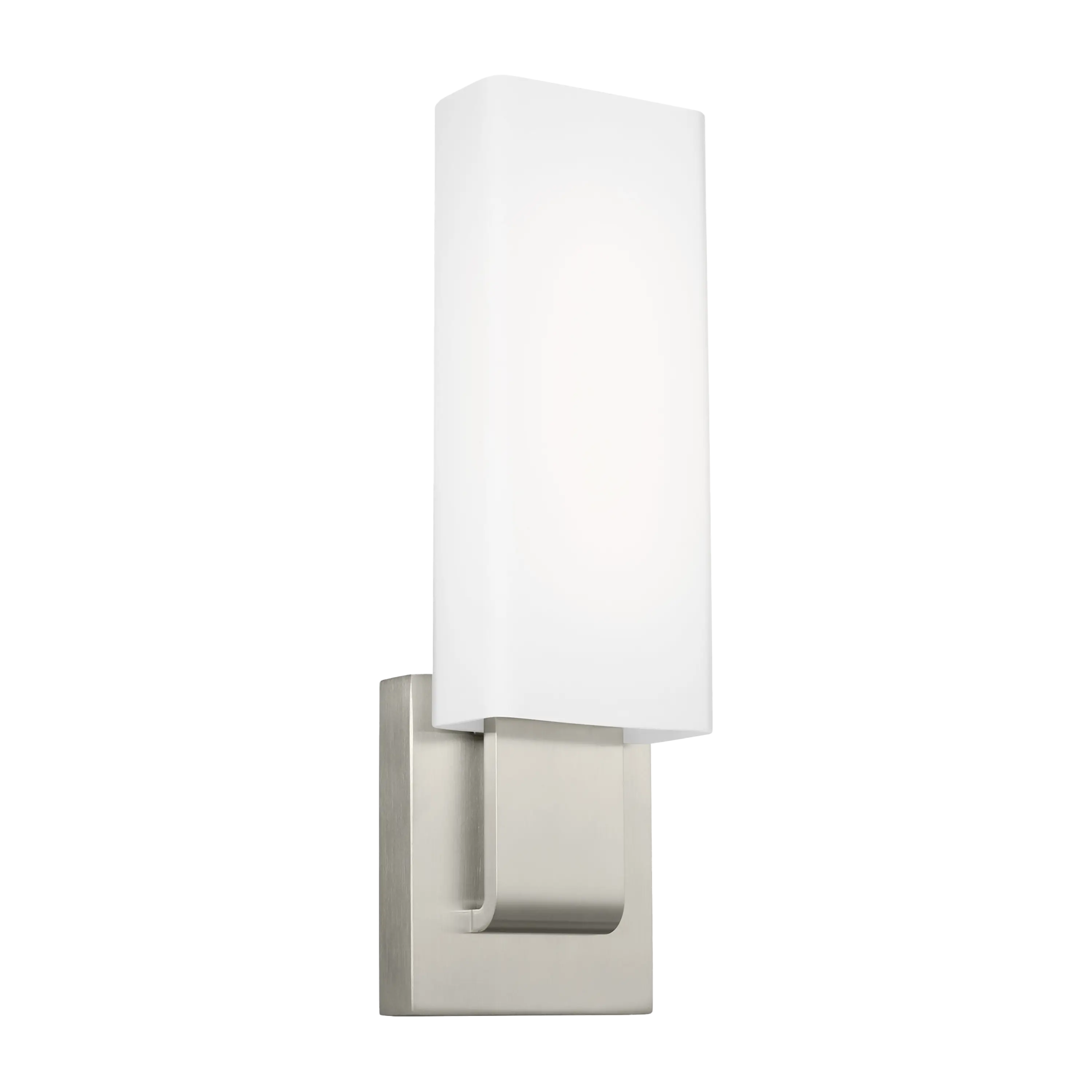 Kisdon Small LED Wall Sconce Light - Modern Dimmable Plug-in Wall Lamp for Bedroom, Living Room, Hallway - Energy Efficient Night Light with Warm White Glow (3000K)