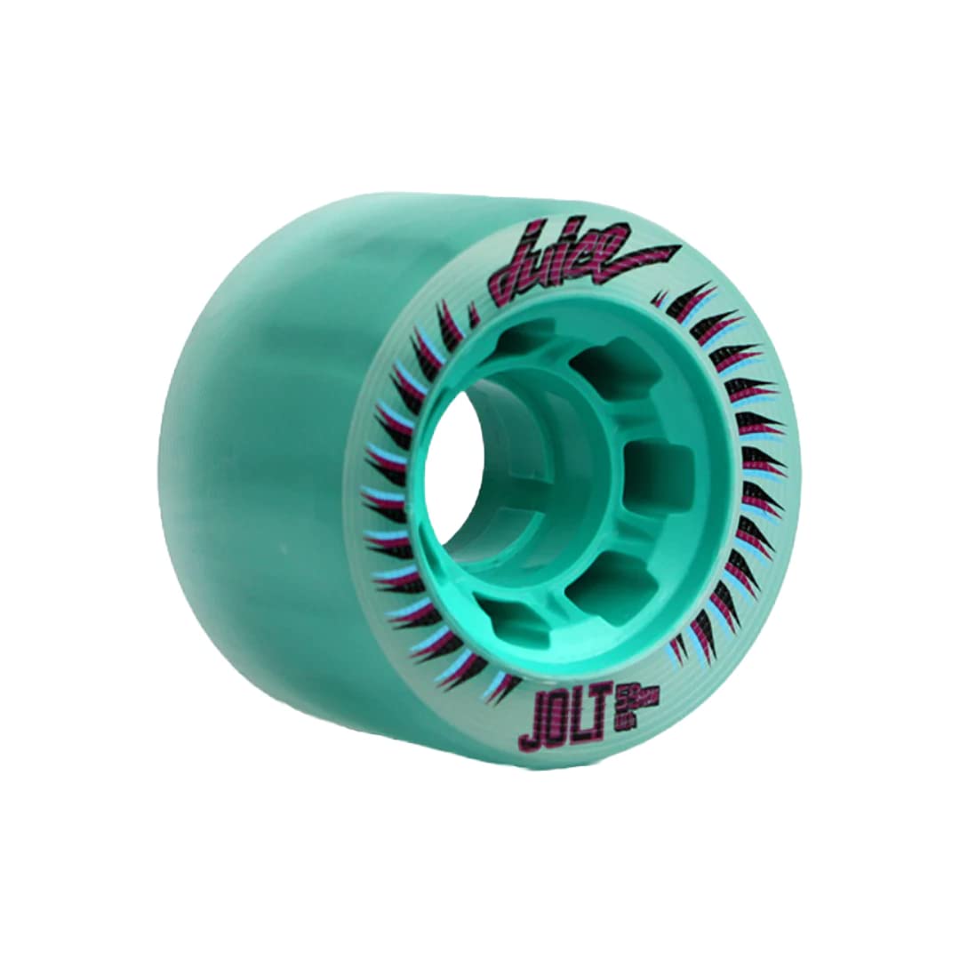 Juice Jolt Hybrid Quad Wheels (4-Pack) - High Performance Skateboard Wheels for Smooth Riding - Perfect for Street Skating, Longboarding & Cruising