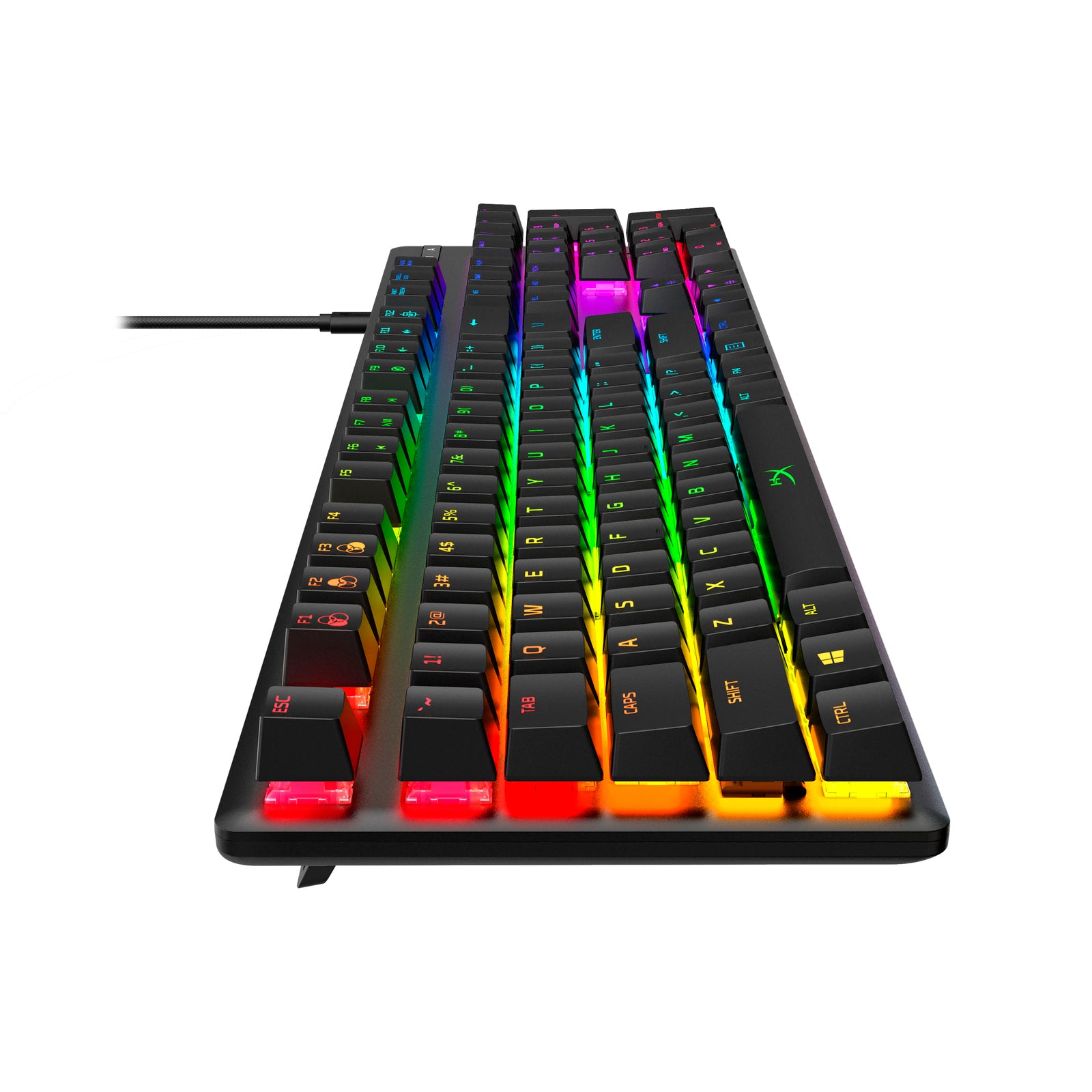 HyperX Alloy Origins Mechanical Gaming Keyboard - RGB Backlit, 60% Compact Design, Durable Switches for PC Gamers - Perfect for FPS, MOBA & Esports Gaming