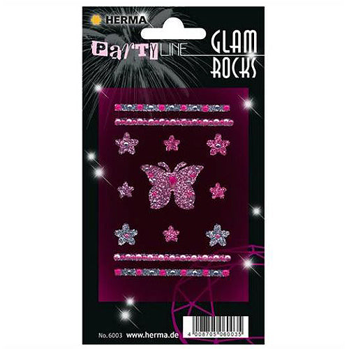 Glam Rocks Butterflies (6003) - Elegant Butterfly Hair Clips for Women & Girls, Perfect for Parties, Weddings & Everyday Wear