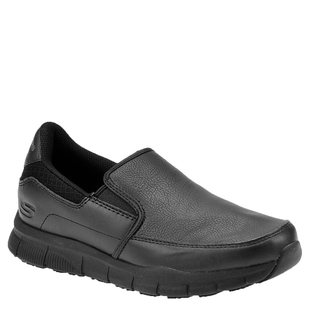 Skechers Women's Nampa-Annod Slip-Resistant Work Shoes for Restaurant & Food Service - Comfortable Non-Slip Shoes for Waitresses, Chefs & Healthcare Workers