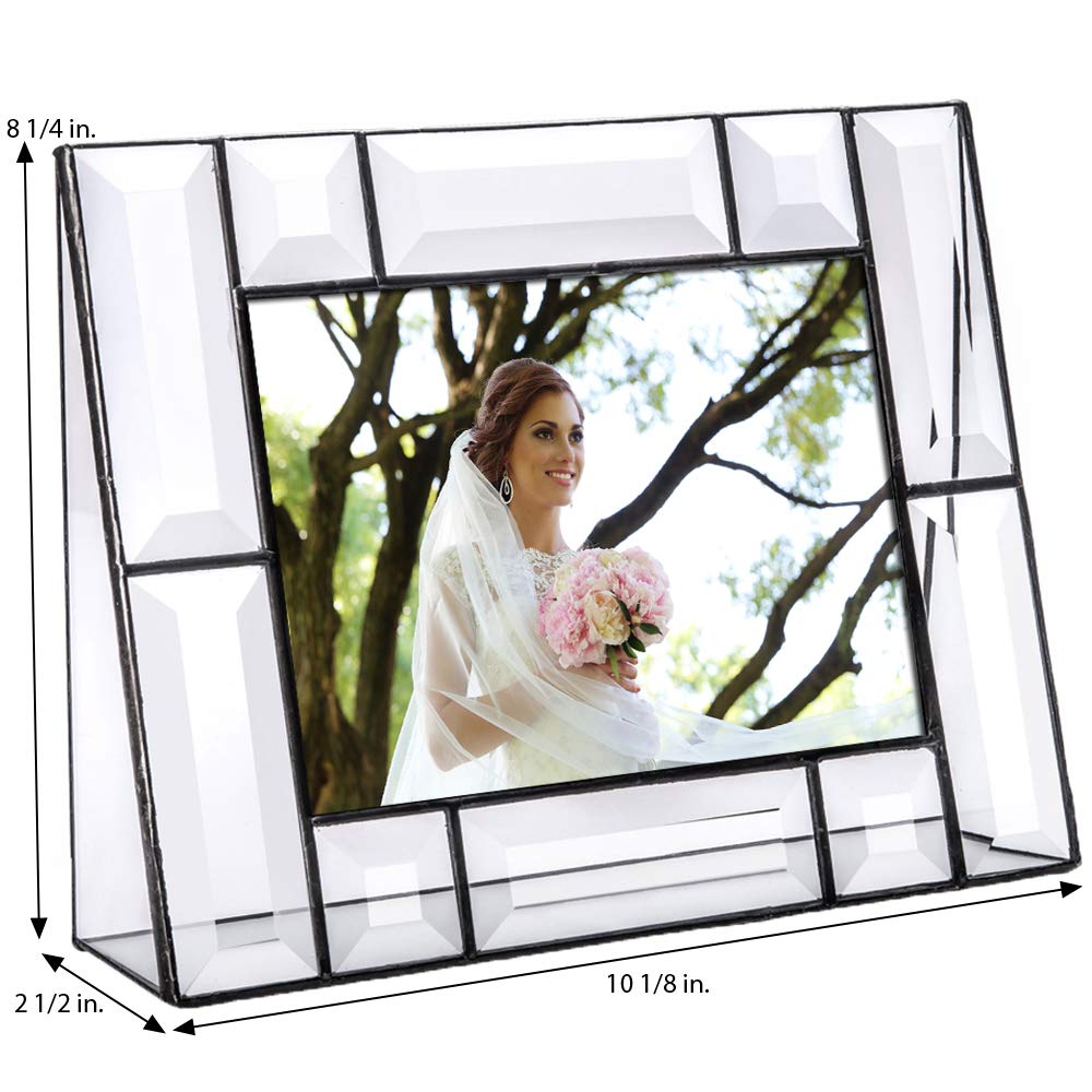 5x7 Clear Glass Picture Frame - Home & Office Décor for Photos