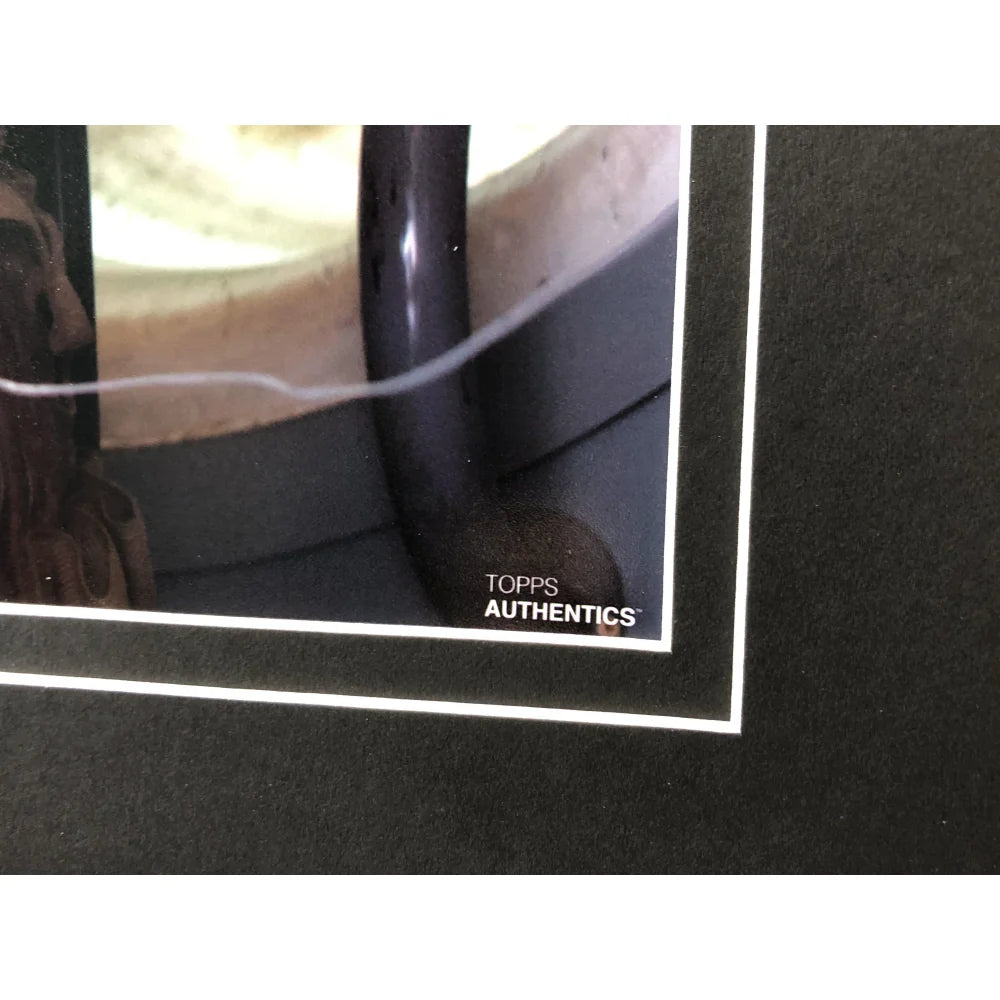 John Boyega Signed Star Wars 11x14 Photo - Framed Finn Autograph with Topps COA - The Force Awakens Collectible - Perfect for Star Wars Fans Display & Memorabilia Collection