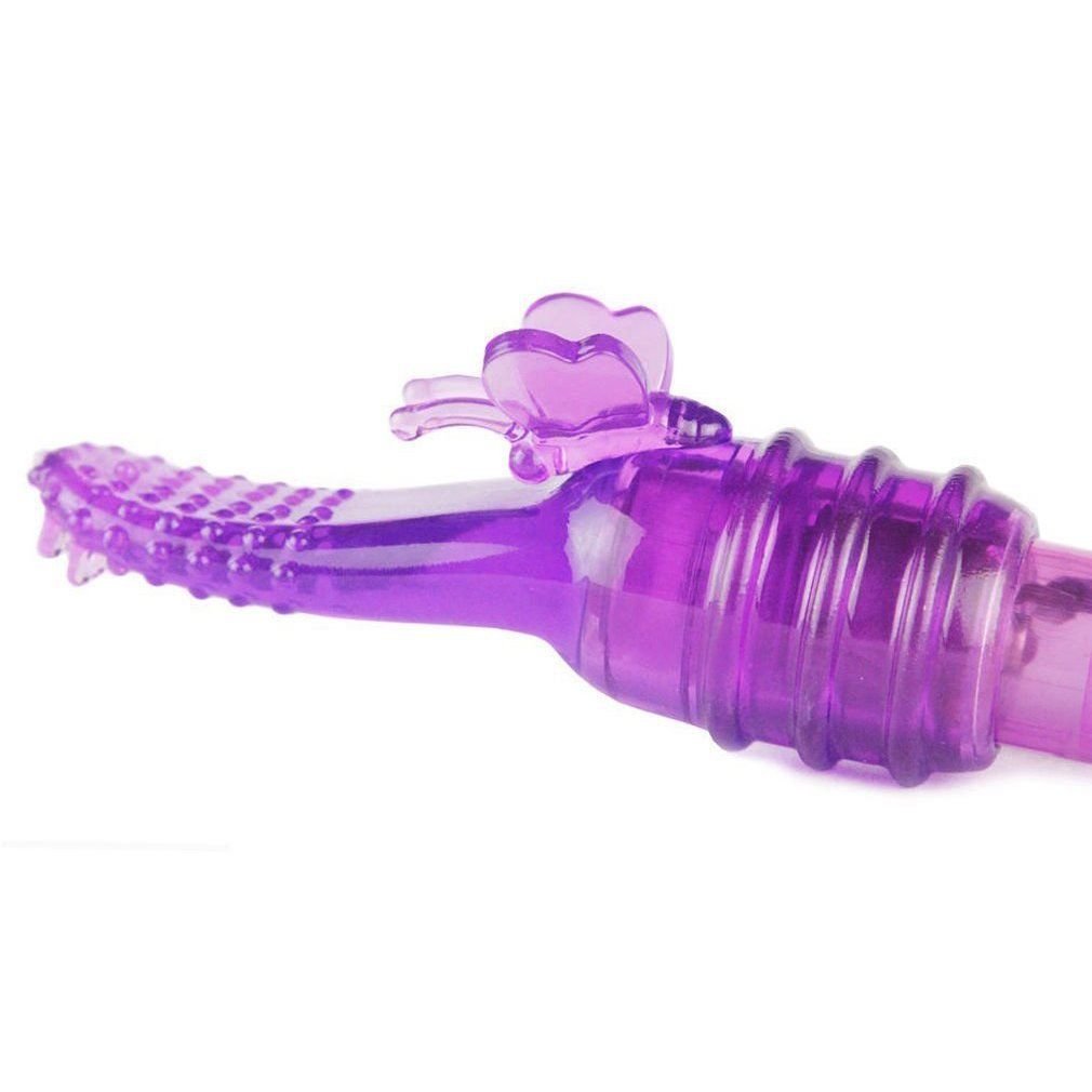 WALLER PAA Tongue Butterfly Pocket Rocket Vibrator - Oral Sex Stimulator & Clitoral Massager for Women - Perfect for Solo Play & Couples Intimacy