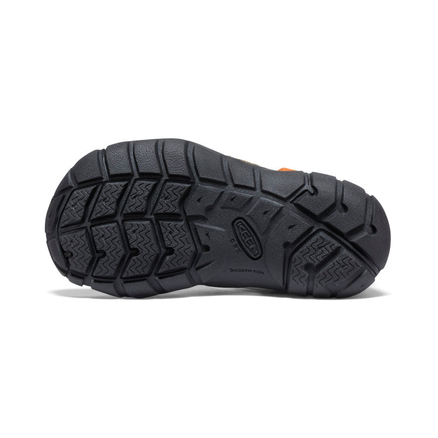 Little Kids' Seacamp II CNX Water Shoes - Dark Olive/Gold Flame - Comfortable & Lightweight for Beach, Pool & Outdoor Play