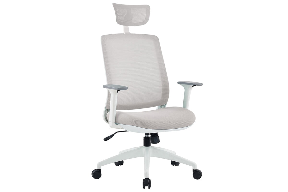 Finch Ergonomic Mesh Office Chair with Adjustable Headrest - Comfortable & Breathable for Home & Workspaces