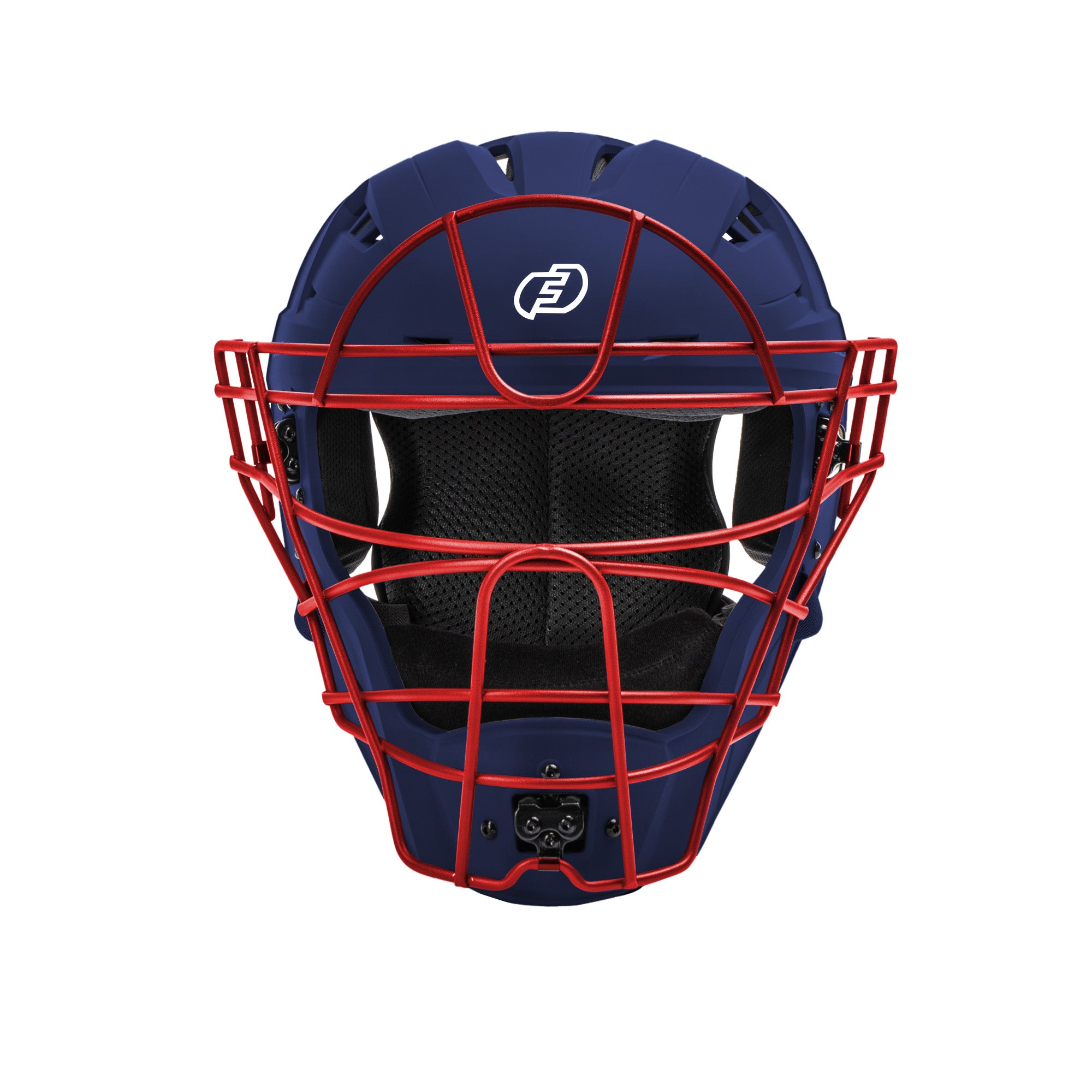 FORCE3 XS3® PRO Catchers Helmet - NOCSAE Certified Matte Baseball Helmet for Youth & Adult Players - Perfect for Baseball, Softball & Training Sessions