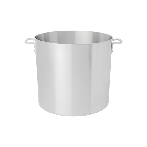Thermalloy 60 Quart Aluminum Stock Pot - Large Cooking Pot for Soups, Stews, Pasta & Canning - Commercial & Home Kitchen Use