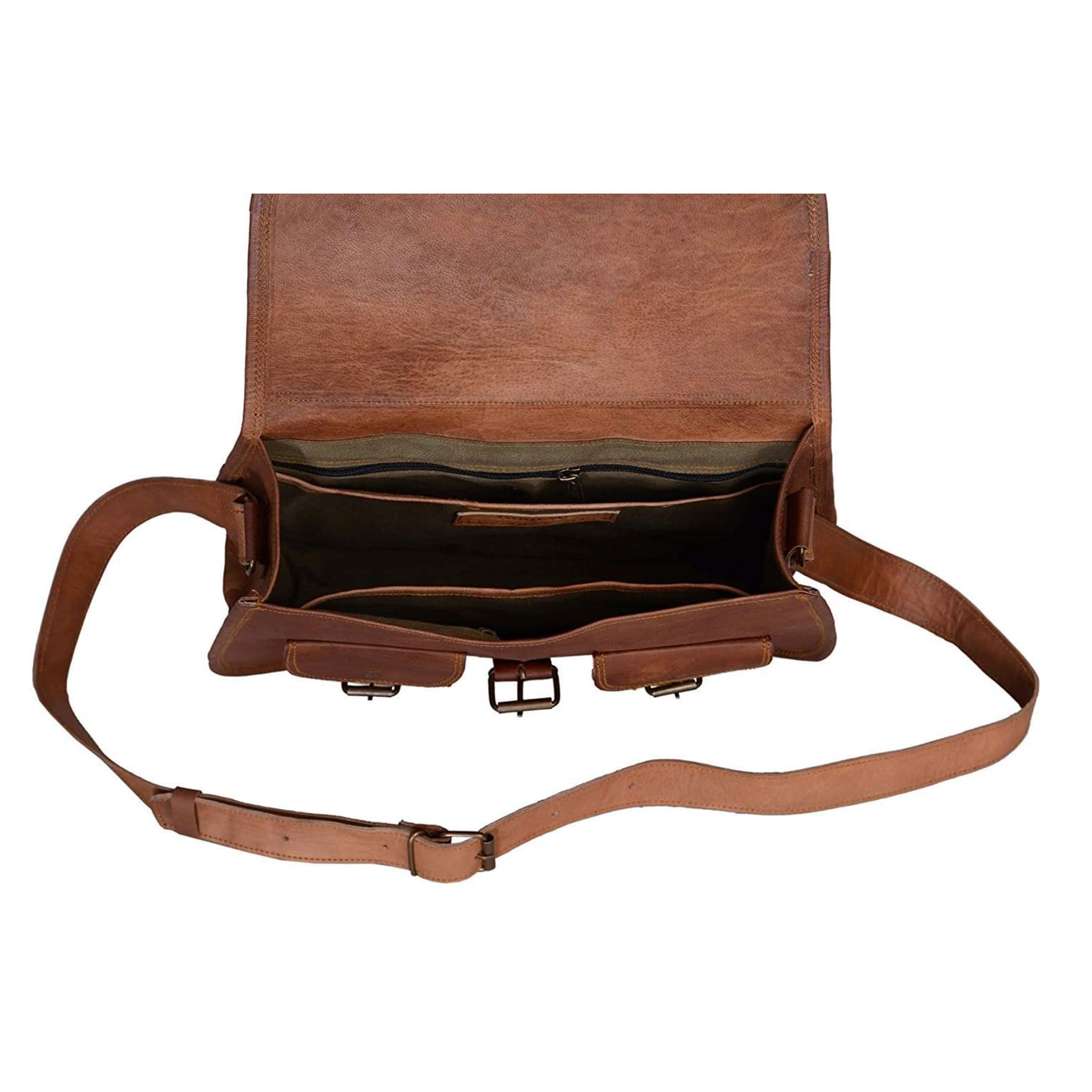 Genuine Leather Crossbody Shoulder Bag for Women - Stylish Tote & Travel Purse - Perfect for Work, Shopping & Daily Use