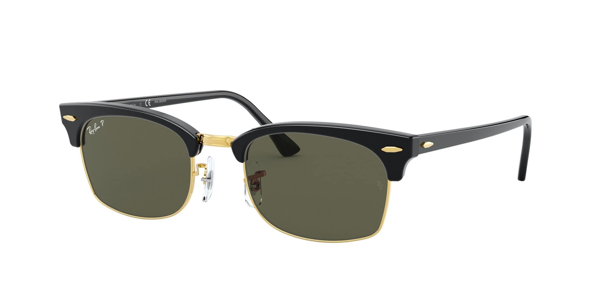 Ray-Ban RB3916 Clubmaster Square Sunglasses for Men & Women - Classic Retro Style UV Protection - Perfect for Outdoor Activities, Driving & Fashion Accessories