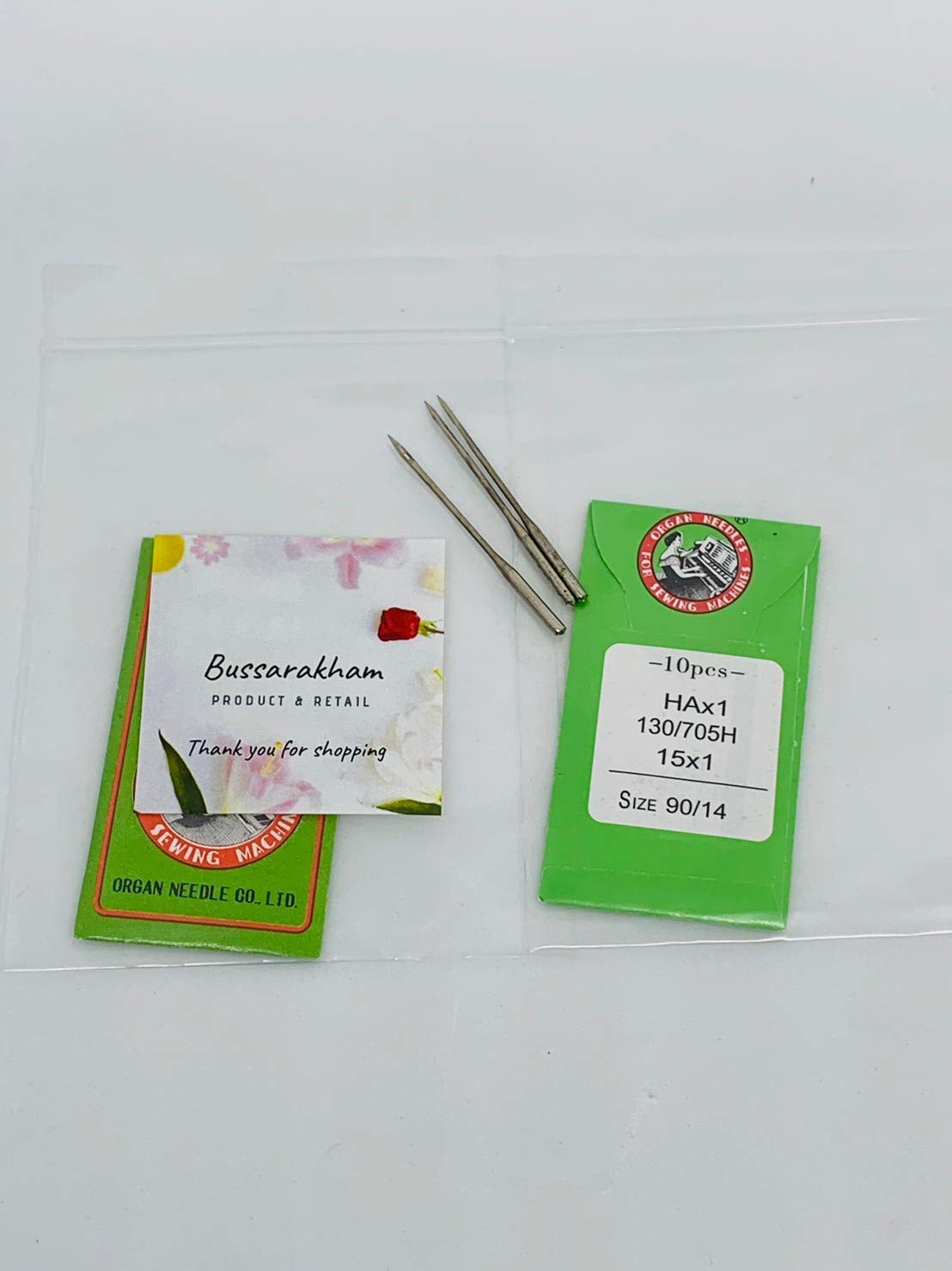 Organ Sewing Machine Needles Size 90/14 - 10 Pack for Home Use | Perfect for Quilting, Dressmaking & Fabric Crafts
