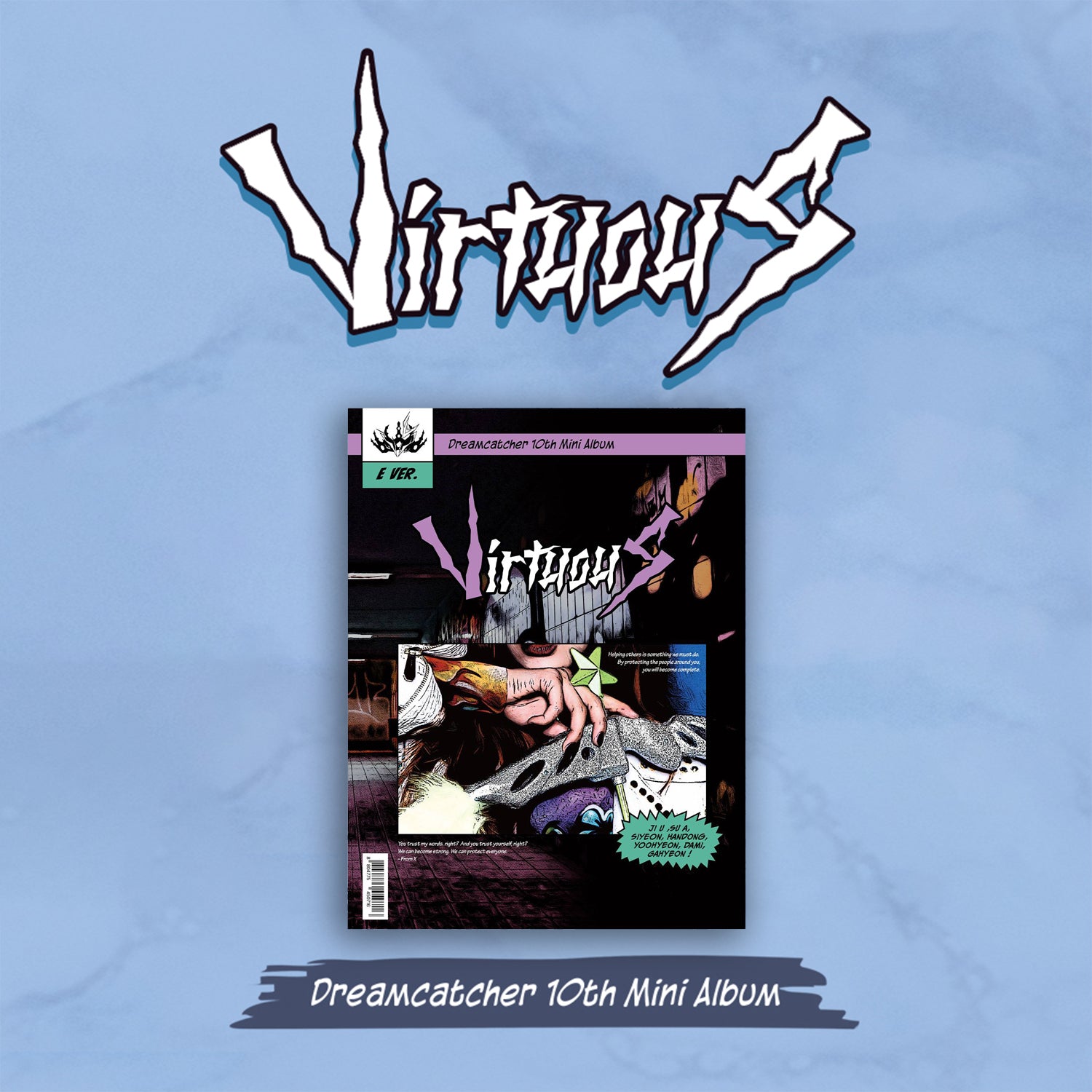DREAMCATCHER 10TH MINI ALBUM 'VIRTUOUS' - K-Pop Music CD + Photobook | Perfect for K-Pop Fans, Collectors & Gift Giving