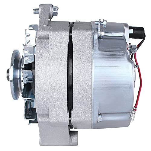 New 63Amp Alternator Compatible with Allis Chalmers AC-C 60D 70D 80D 100D - Replaces 1102938 1102939 - Heavy Duty Tractor & Agricultural Equipment Replacement Part for Reliable Power Generation