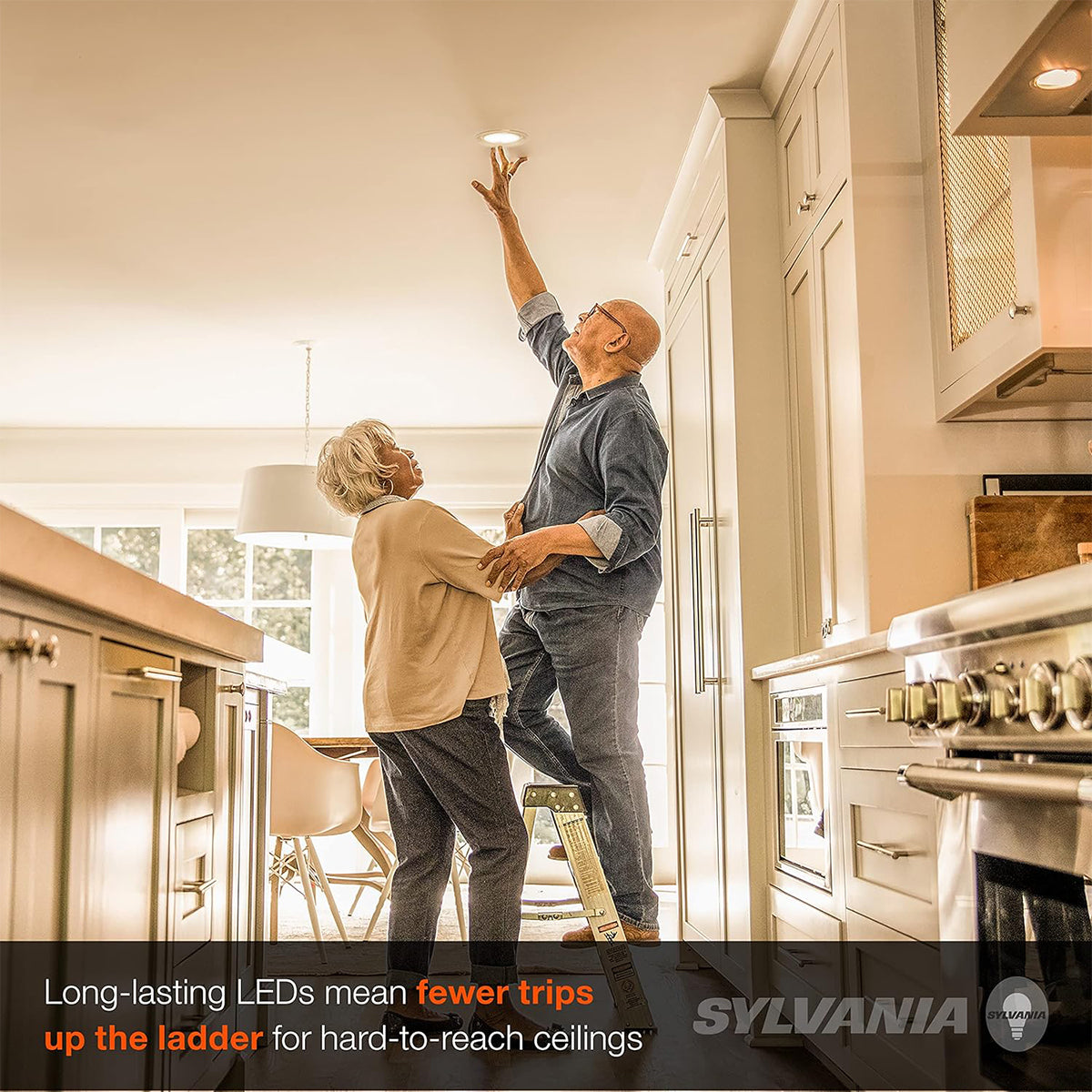 12 Pack 4 Inch LED Retrofit Can Lights - 550 Lumens, 3000K Warm White, Smooth White Trim - Perfect for Kitchen, Living Room & Bedroom Recessed Lighting