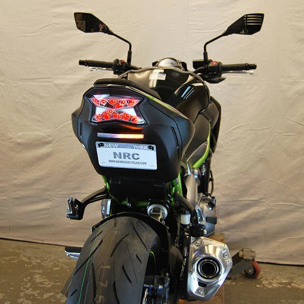 Kawasaki Z900 Fender Eliminator Kit (2017-Present) - Motorcycle Tail Tidy for Clean Rear End Look & Improved Aesthetics - Perfect for Street Riding and Custom Bike Builds