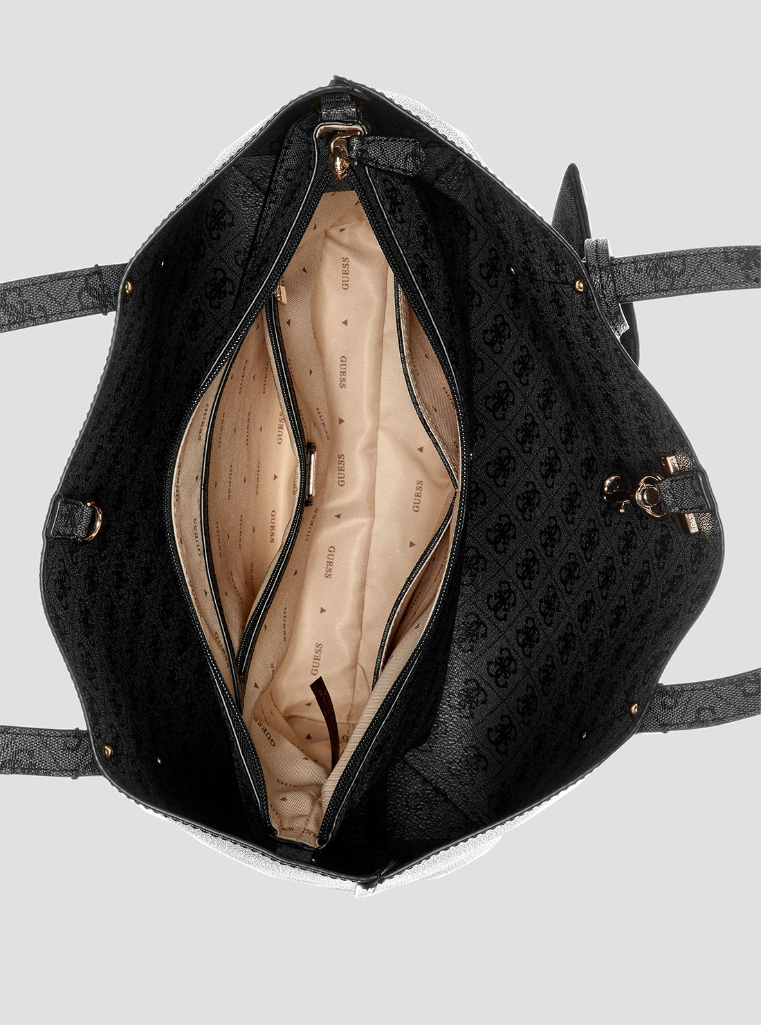 Stylish Black Logo Brenton Tote Bag - Durable & Fashionable Shopping Tote for Work, Gym & Travel