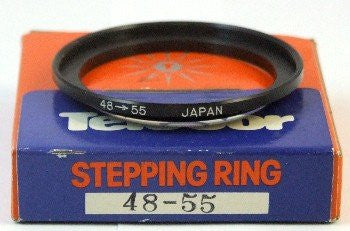 48mm to 55mm Step Up Filter Adapter Ring - Premium Japanese-Made Camera Lens Accessory for DSLR & Mirrorless Cameras - Perfect for UV, Polarizing & ND Filters