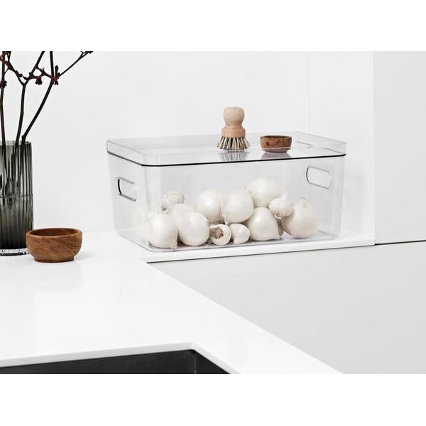 Compact Clear Smart Storage Organizer - Large Size for Home, Office & Closet Organization | Space-Saving Solution for Toys, Books & Supplies