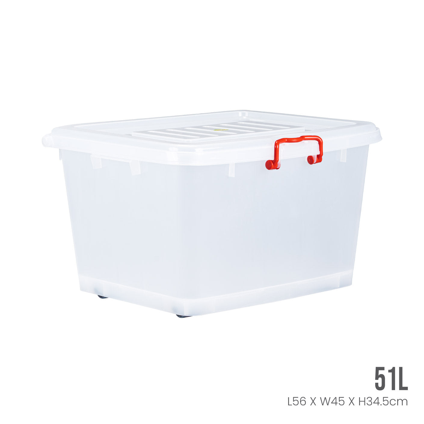 Q BOX (XL) (8806) - Premium Storage Solution for Home, Office & Organization | Durable & Stackable Plastic Bins for Closet, Garage & Moving Supplies
