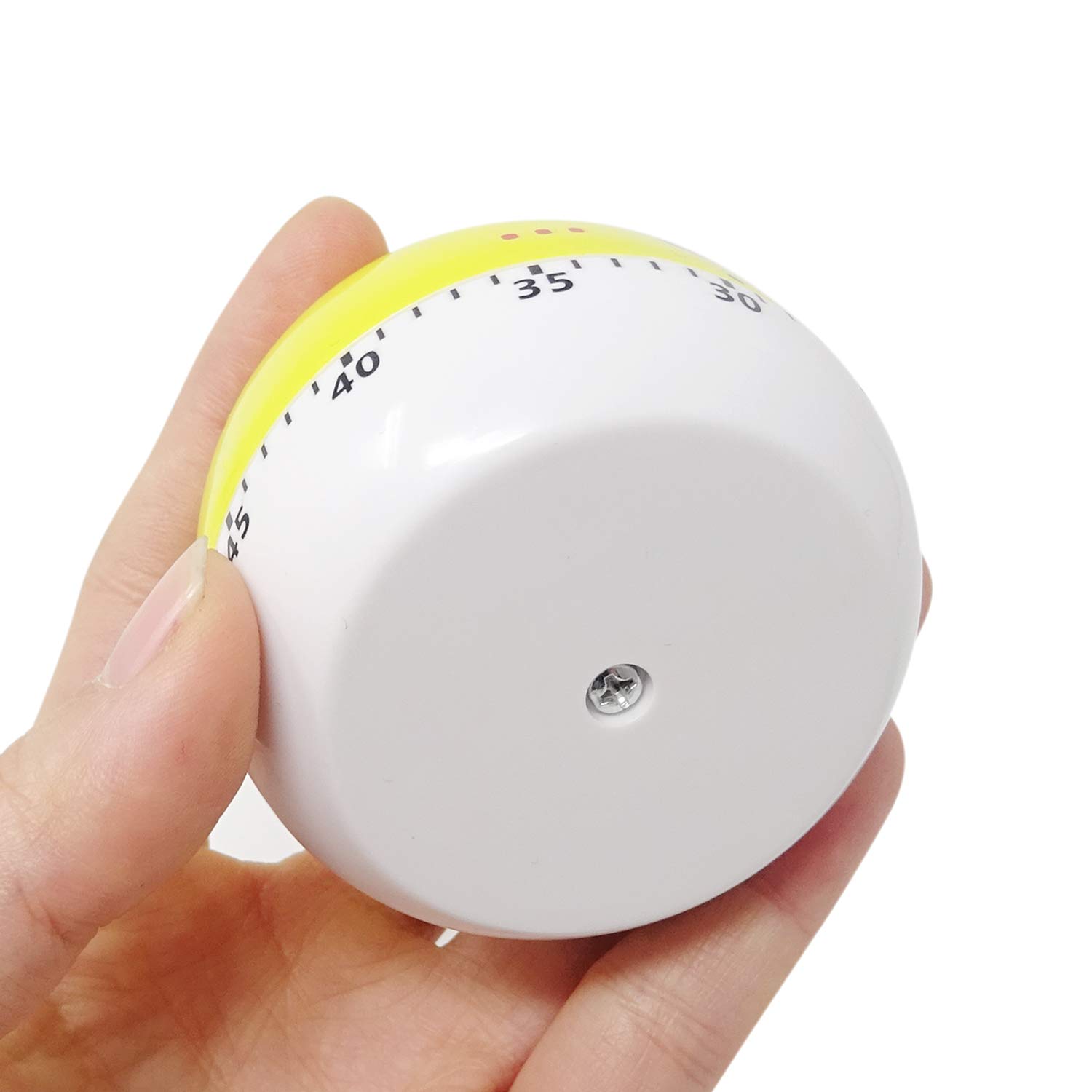Yueton 60-Minute Cute Vegetable-Shaped Kitchen Timer - Mechanical Cooking Alarm Clock for Baking, Home Decor & Office Desk Accessory (Perfect for Cooking, Baking, Classroom & Gift Giving)