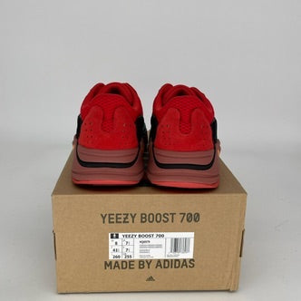 Adidas Yeezy 700 'Hi-Res Red' Men's Sneakers - Size 8 (HQ6979) | Boost Comfort for Running, Gym & Casual Wear