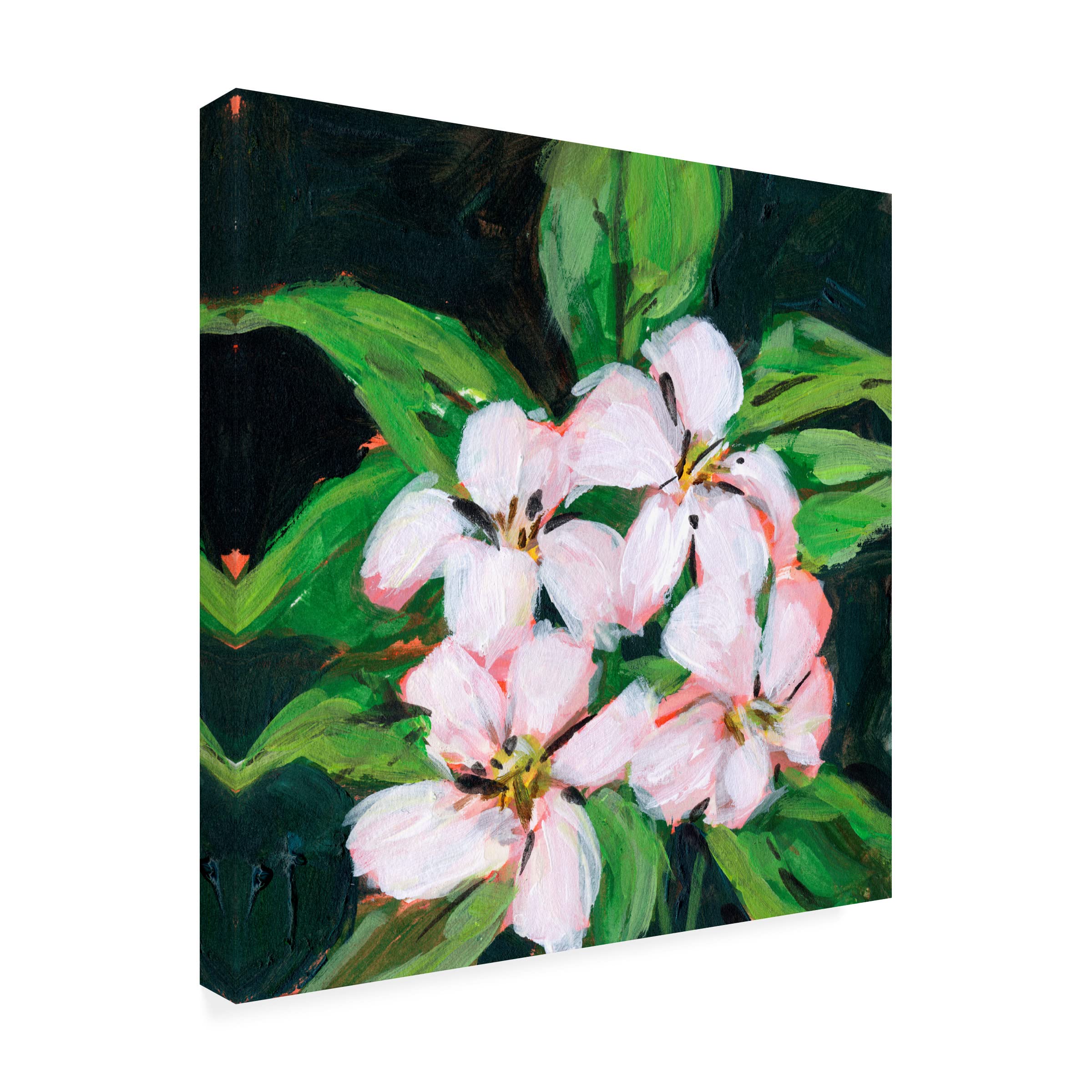 Trademark Fine Art 'Summer Bride III' Canvas Wall Art by Melissa Wang - Perfect for Living Room, Bedroom & Wedding Decor