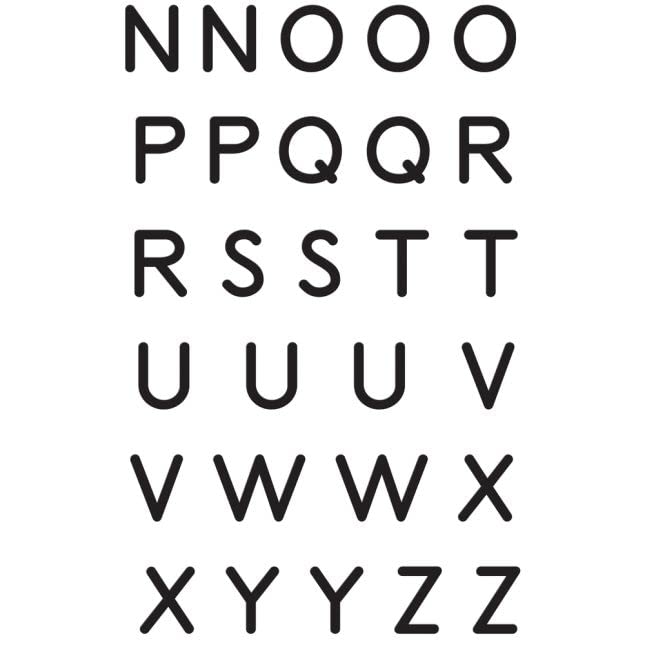 Uppercase Magnetic Black Plastic Letters Set of 57 - Alphabet Learning Tools for Kids - Perfect for Reading, Writing & Spelling Practice - Great for Classroom, Homeschool & Refrigerator Learning Activities