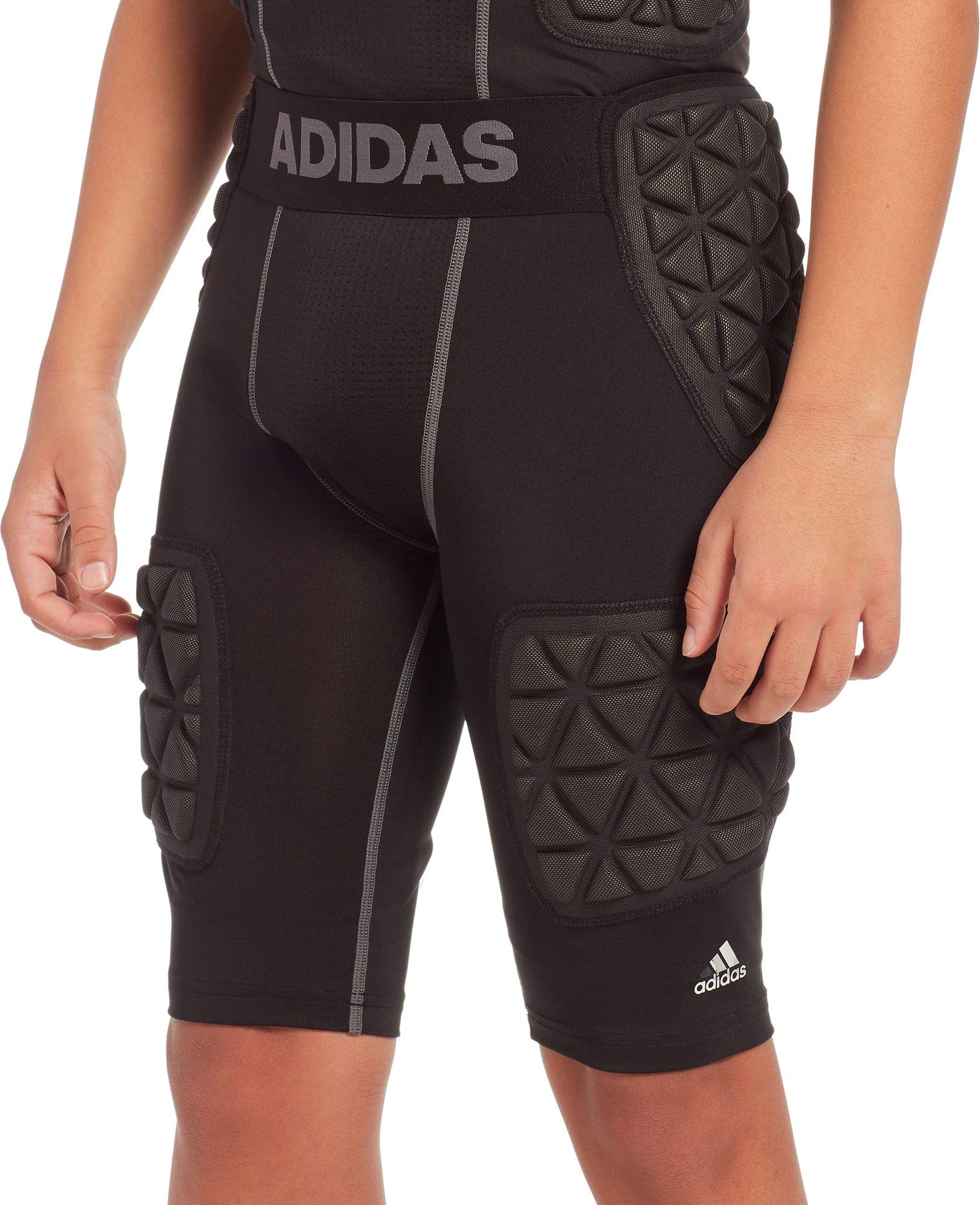 adidas Youth Techfit 5-Pad Football Girdle - Compression Shorts with Built-in Pads for Football Players | Perfect for Training, Games & Youth Football Protection