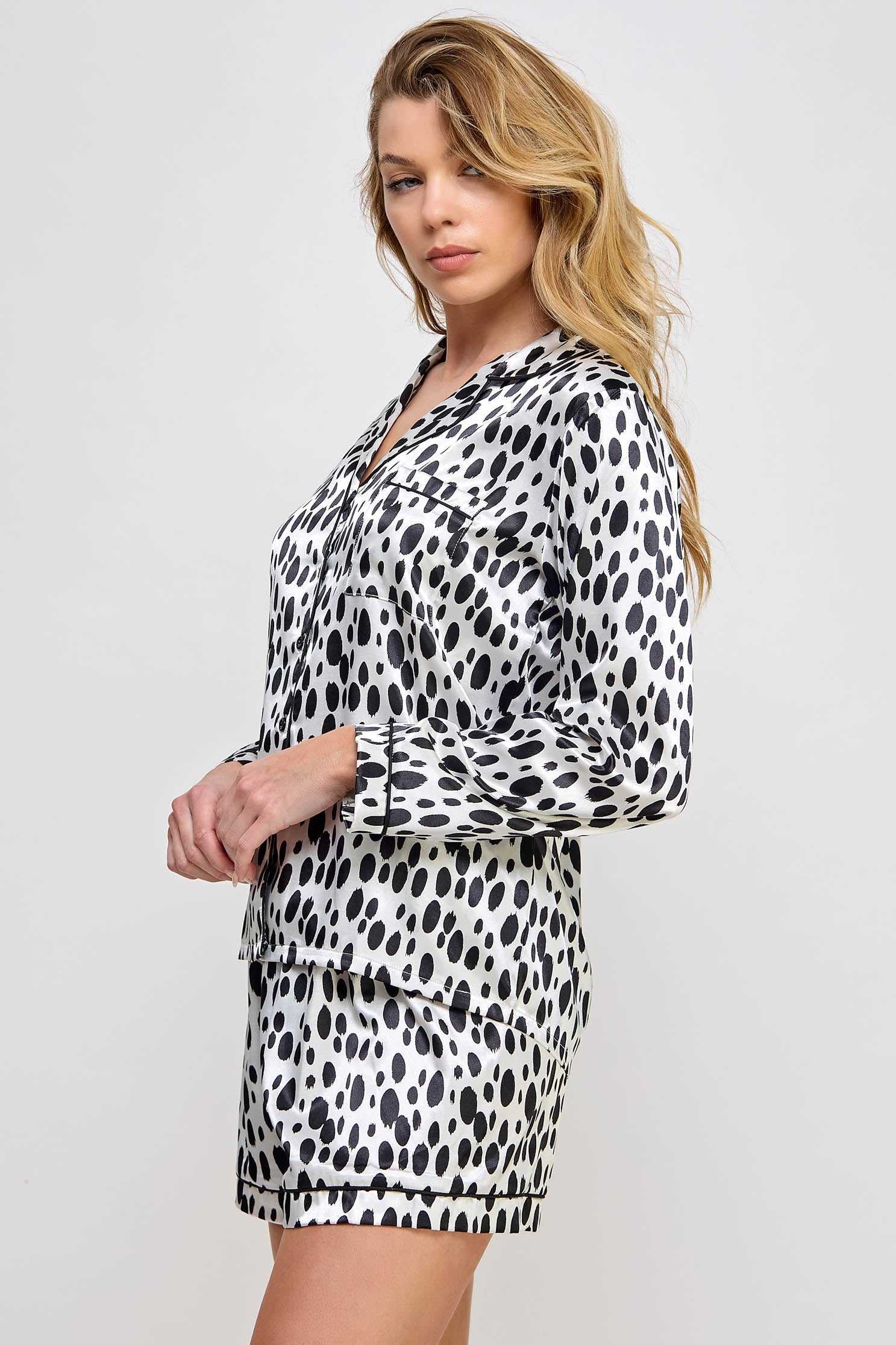 BeWicked Women's Dalmy Pajama Set 2085 - Soft & Comfortable Sleepwear for Women, Perfect for Lounging, Sleepovers, and Relaxing at Home