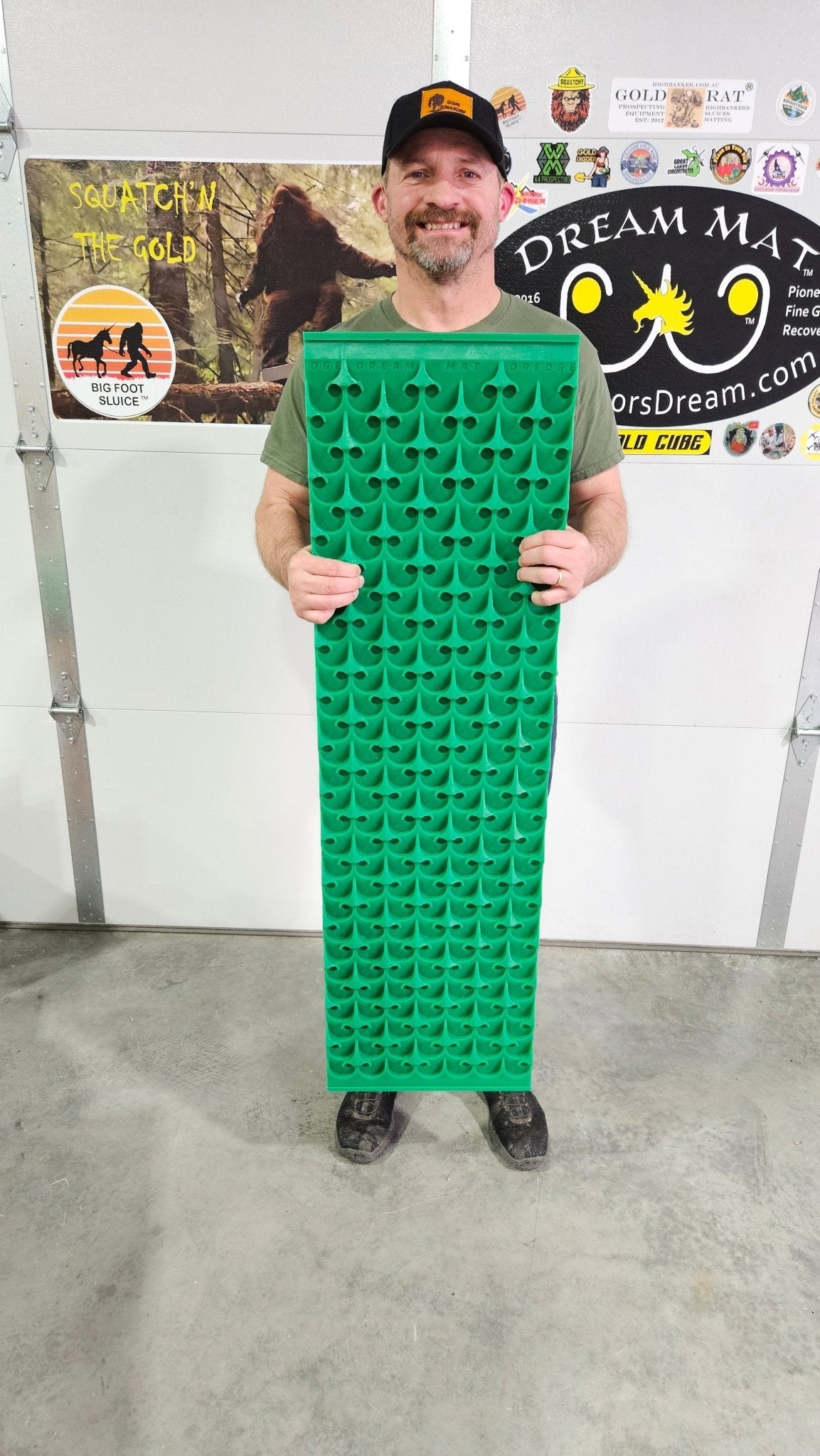 Dream Mat Dredge 14 X 48 - Premium Gold Mining Sluice Box Matting for Efficient Recovery - Perfect for Prospecting, River Mining & Outdoor Adventures