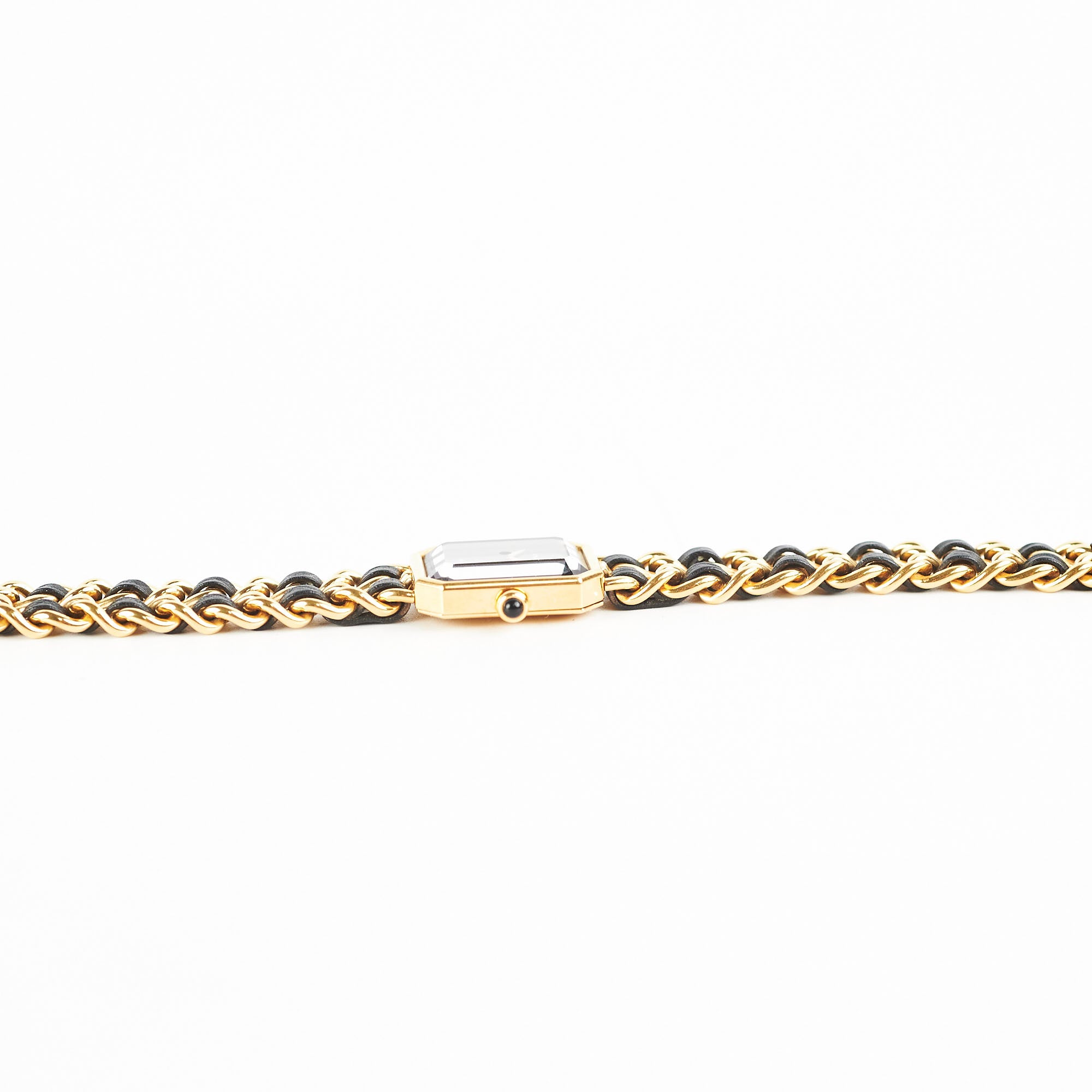 Chanel Premier Luxury Black & Gold Watch for Women - Size L - Elegant Dress Watch for Formal Events & Special Occasions