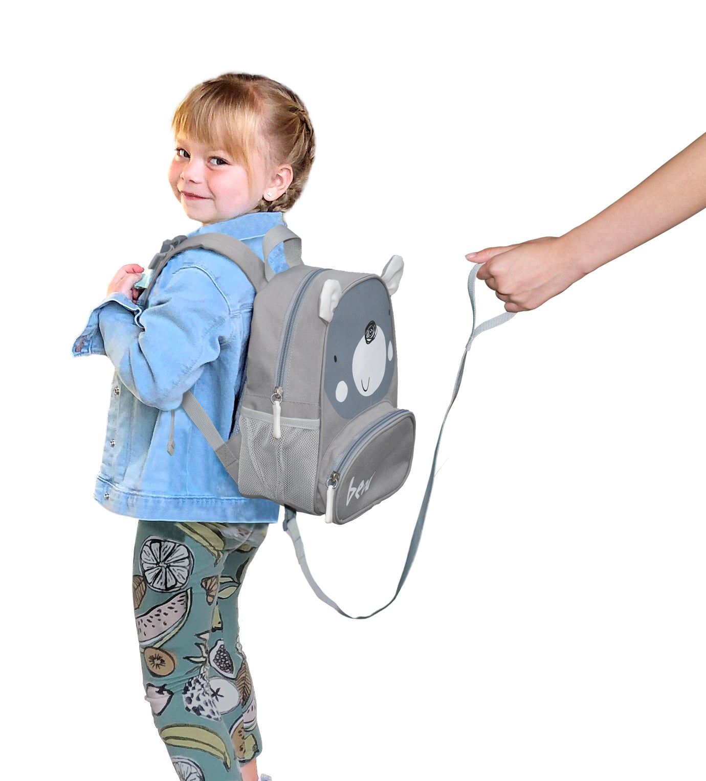 Bear Design Safety Backpack Harness for Kids - Adjustable Child Leash with Comfortable Padding, Durable Outdoor Walking & Travel Gear for Toddlers (Perfect for Shopping, Airports & Crowded Places)