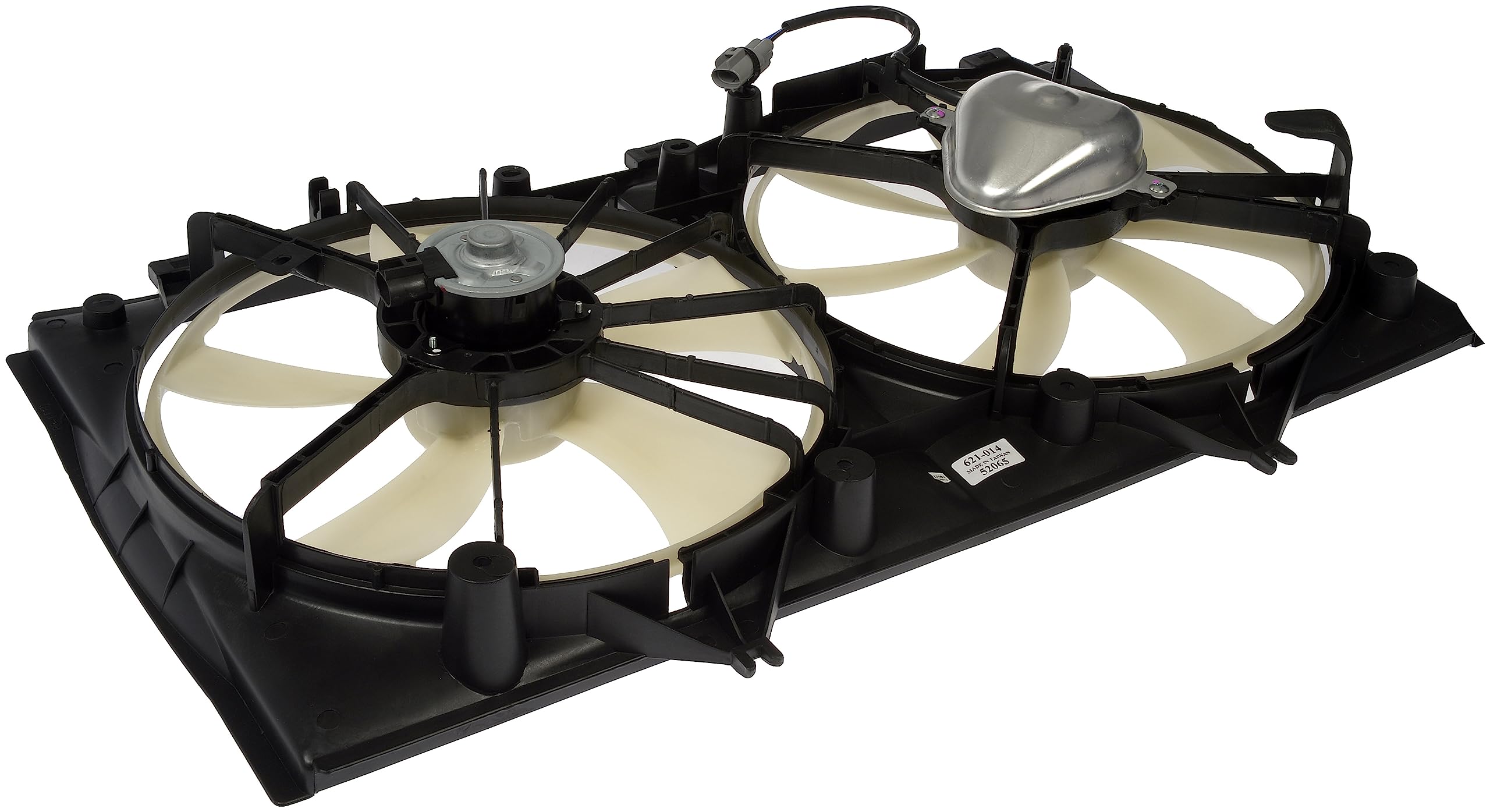 Dorman 621-014 Engine Cooling Fan Assembly Replacement for Toyota Camry, Corolla, RAV4 - High Performance Cooling System Part for Hot Weather & Heavy Traffic Driving
