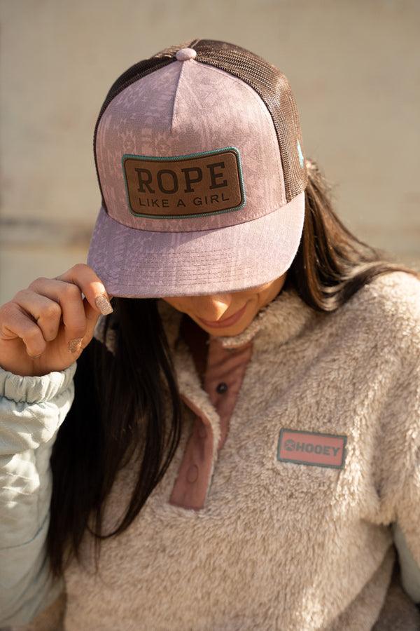 RLAG Aztec Hat for Women - Stylish Brown & Pink Tribal Print Sun Hat - Perfect for Beach, Festival, and Outdoor Adventures