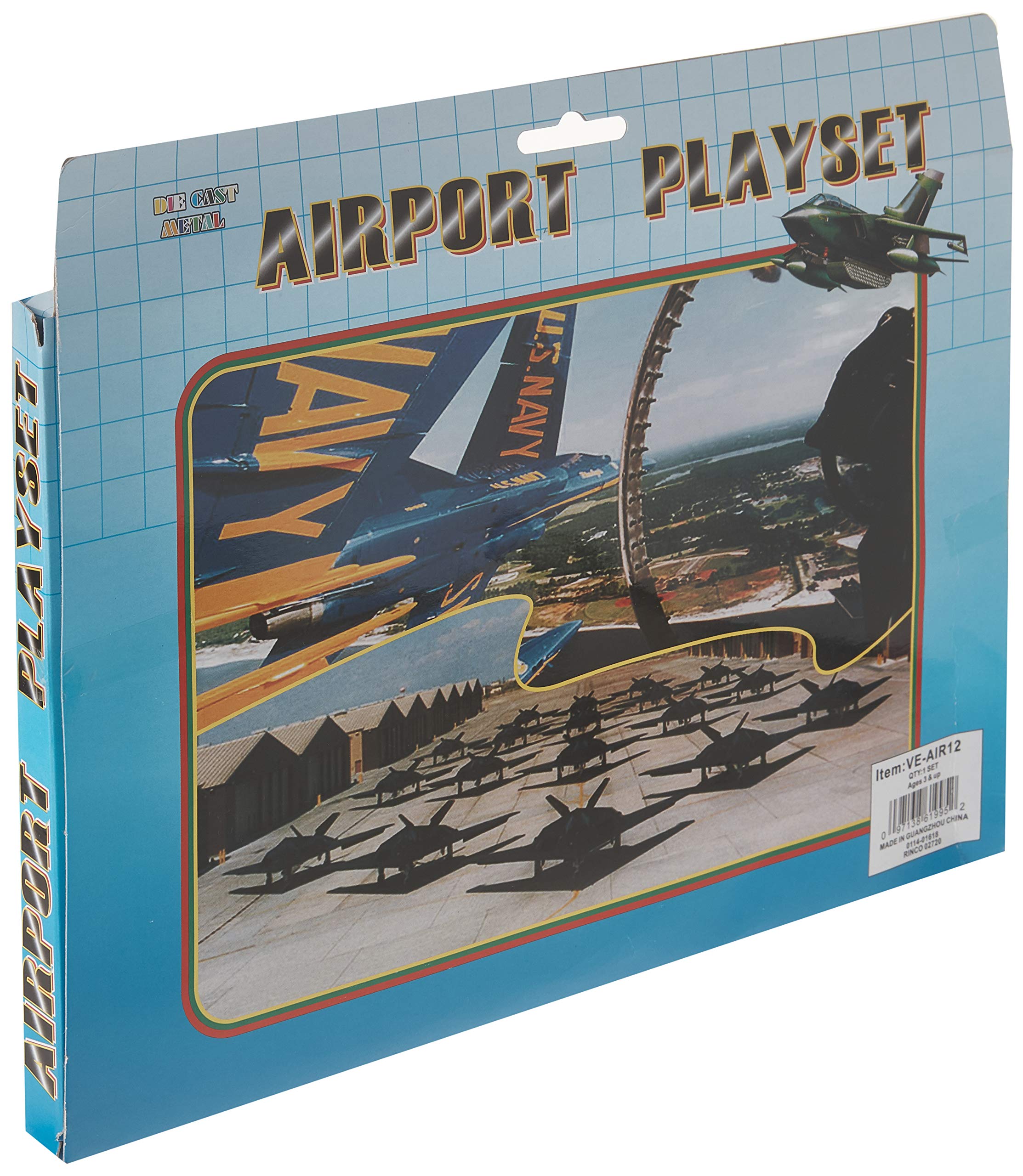 Rhode Island Novelty Airplane Toy Set - 12 Pack Mini Foam Airplanes for Kids Party Favors, Classroom Rewards & Outdoor Play