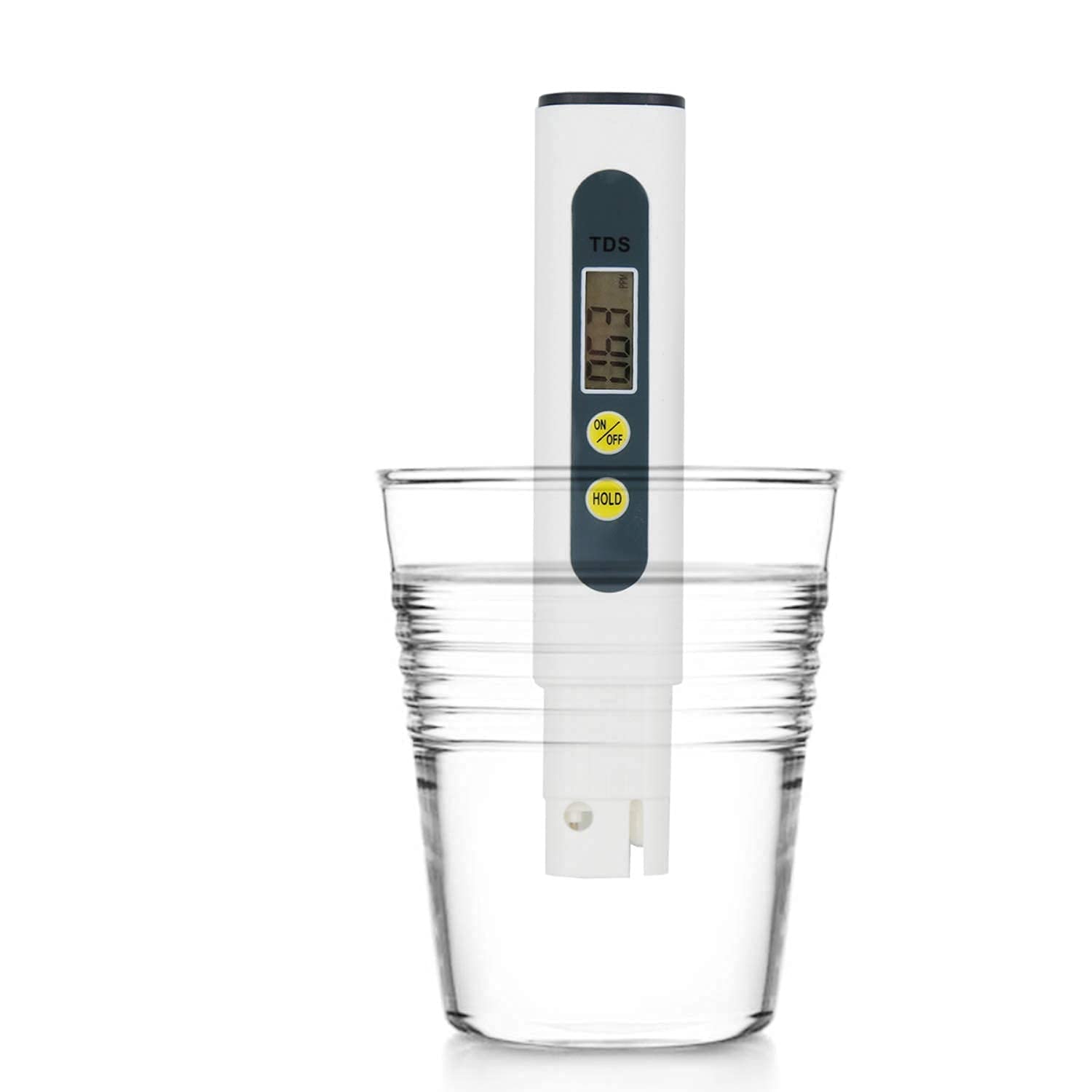 **Penggong® Digital TDS Water Tester Pen - Accurate LCD Meter for Drinking Water, Aquariums, Hydroponics & Pools | HM TDS Meter (White, New Model)**