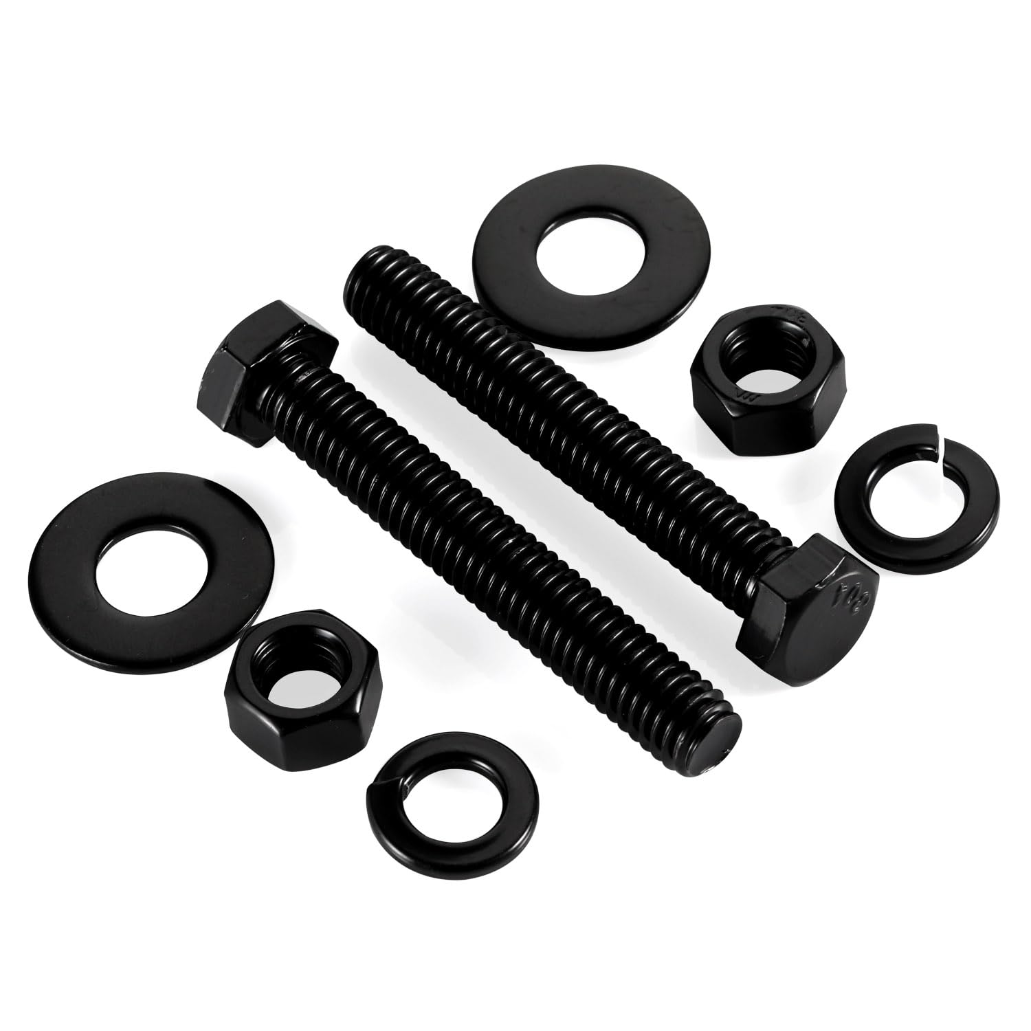 Black Oxide 18-8 Stainless Steel Hex Bolts 1/2-13 x 3
