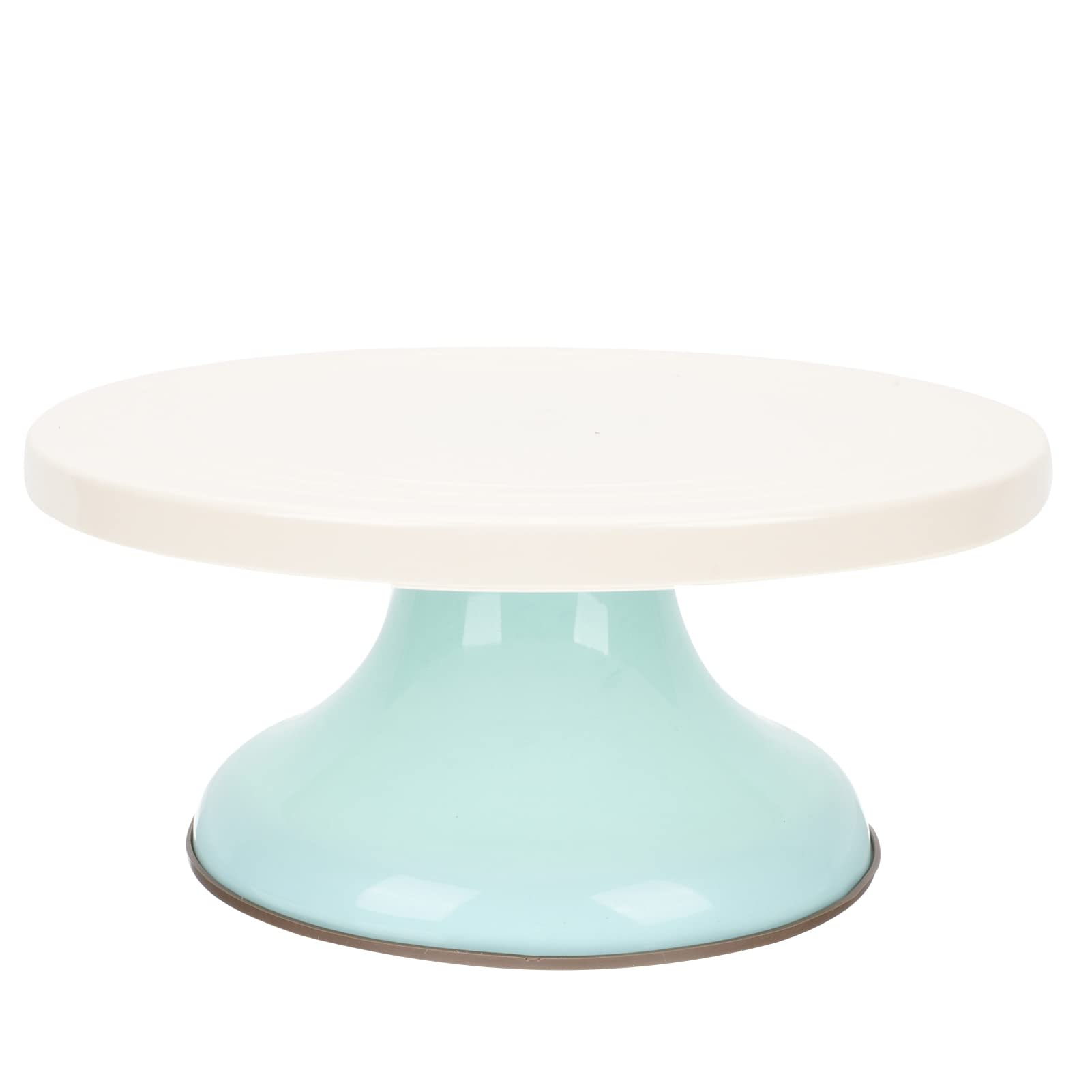 Hemoton 10-Inch Cake Turntable - Revolving Cake Stand for Baking, Decorating, and Serving - Non-Slip Base, 360° Smooth Rotation - Perfect for Birthday Cakes, Wedding Cakes, Cupcakes, and Dessert Display