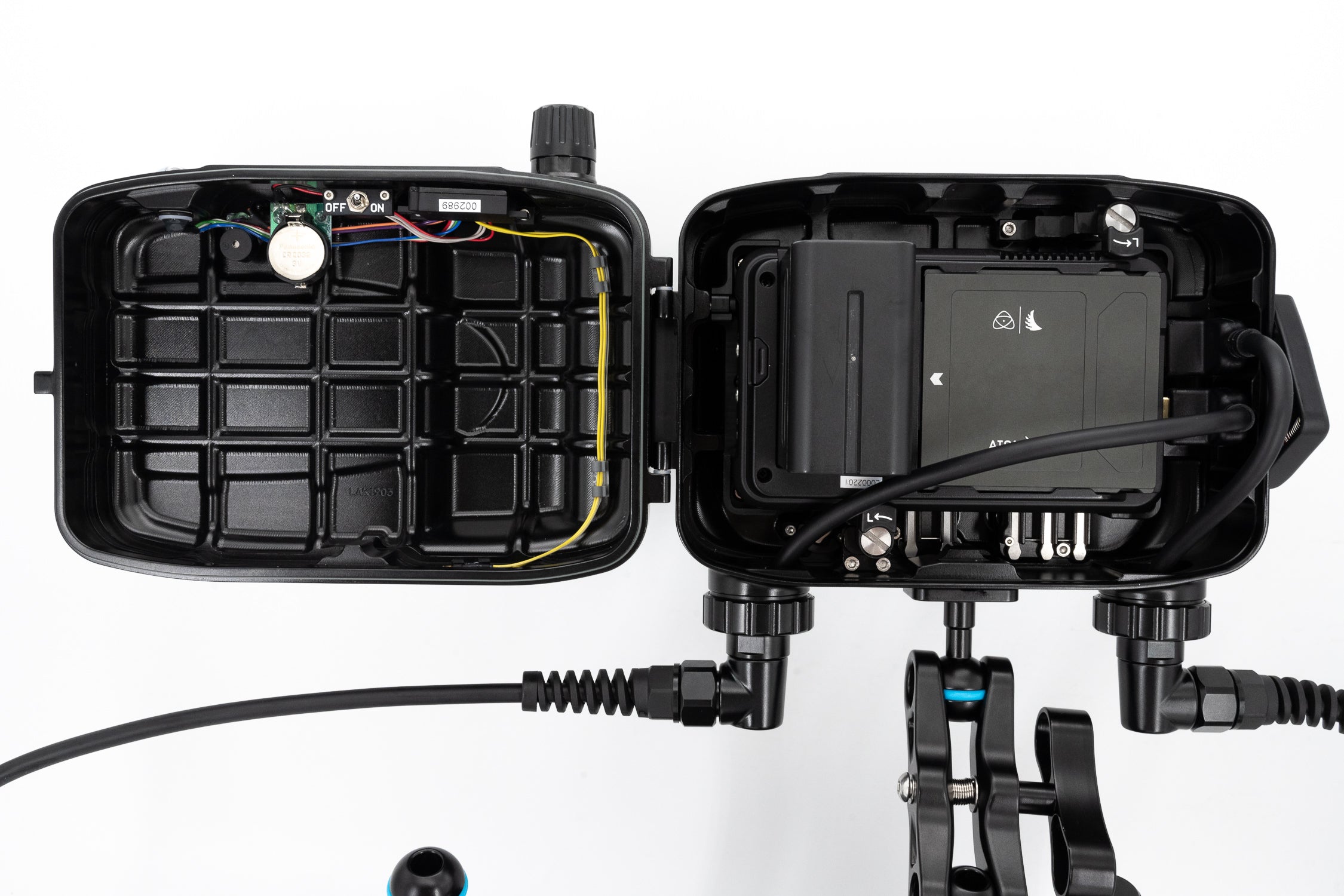 Atomos Ninja V Waterproof Housing Case for Ninja V/V+/Ultra 5 Recorder Monitor - Durable Protection for Outdoor Filming & Studio Use (HDMI 2.0 Cable Sold Separately) | Perfect for Vlogging, Documentary & Professional Video Production