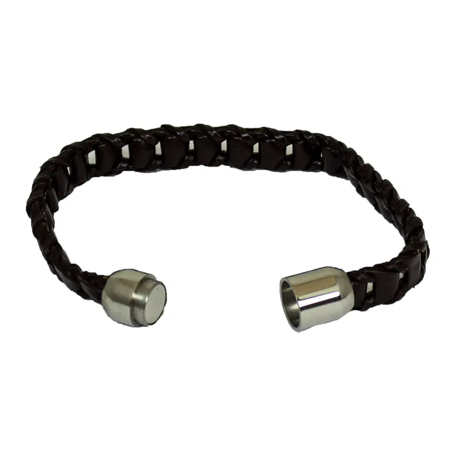 Braided Leather Bracelet for Men - Handmade Genuine Leather Wristband - Perfect for Casual Wear, Gifts, and Outdoor Adventures