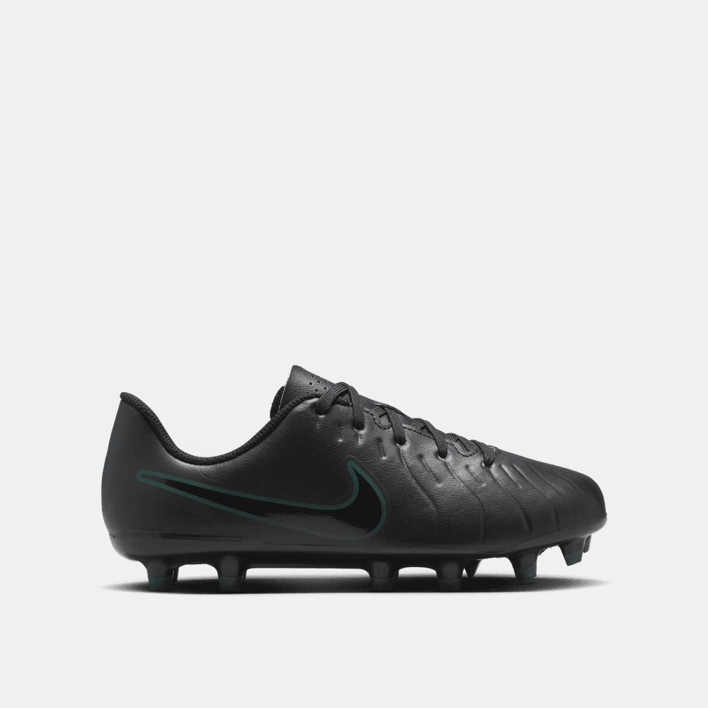 Nike Tiempo Legend 10 Club Soccer Cleats for Kids - Youth Football Shoes with Soft Leather & Traction Studs - Perfect for Grass Fields & Training Sessions