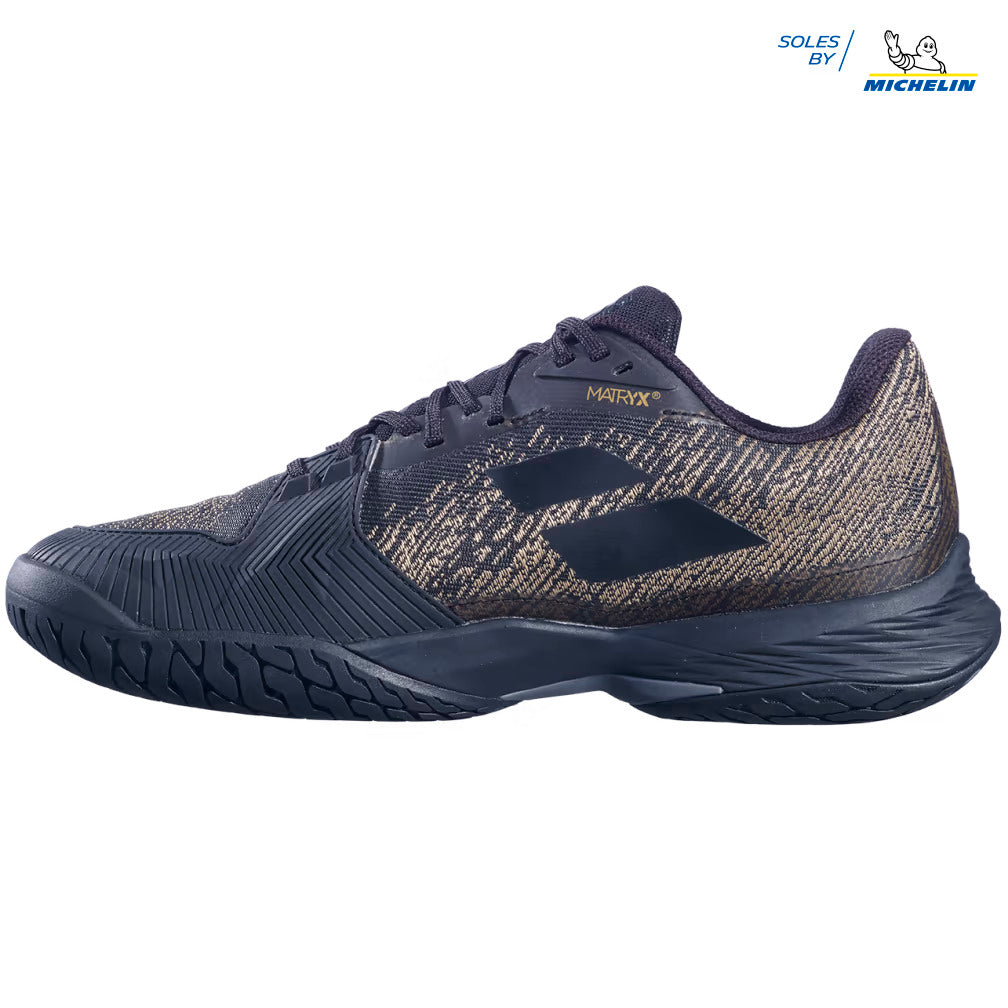 Babolat Jet Mach 3 Wide Men's Pickleball Shoes - All Court Tennis Shoes for Men with Comfort & Support - Perfect for Indoor & Outdoor Pickleball, Tennis & Court Sports