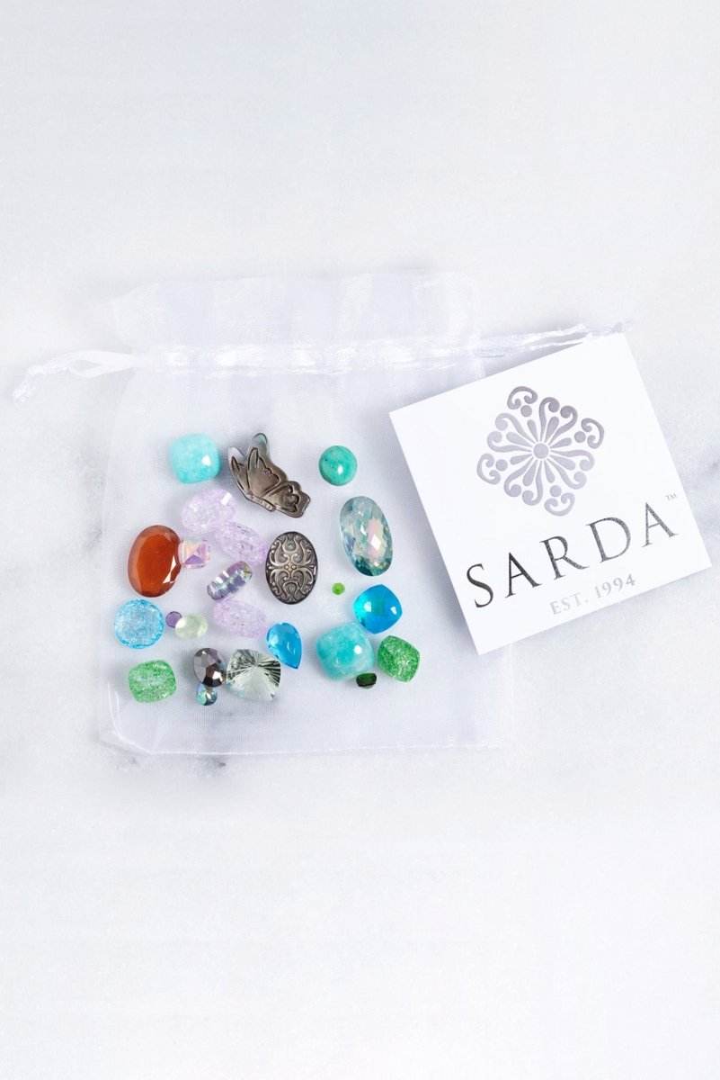 Loose Gemstone Pouch - Premium Storage for Jewelry Making, Beading & Craft Supplies - Perfect for DIY Jewelry Designers & Gem Collectors