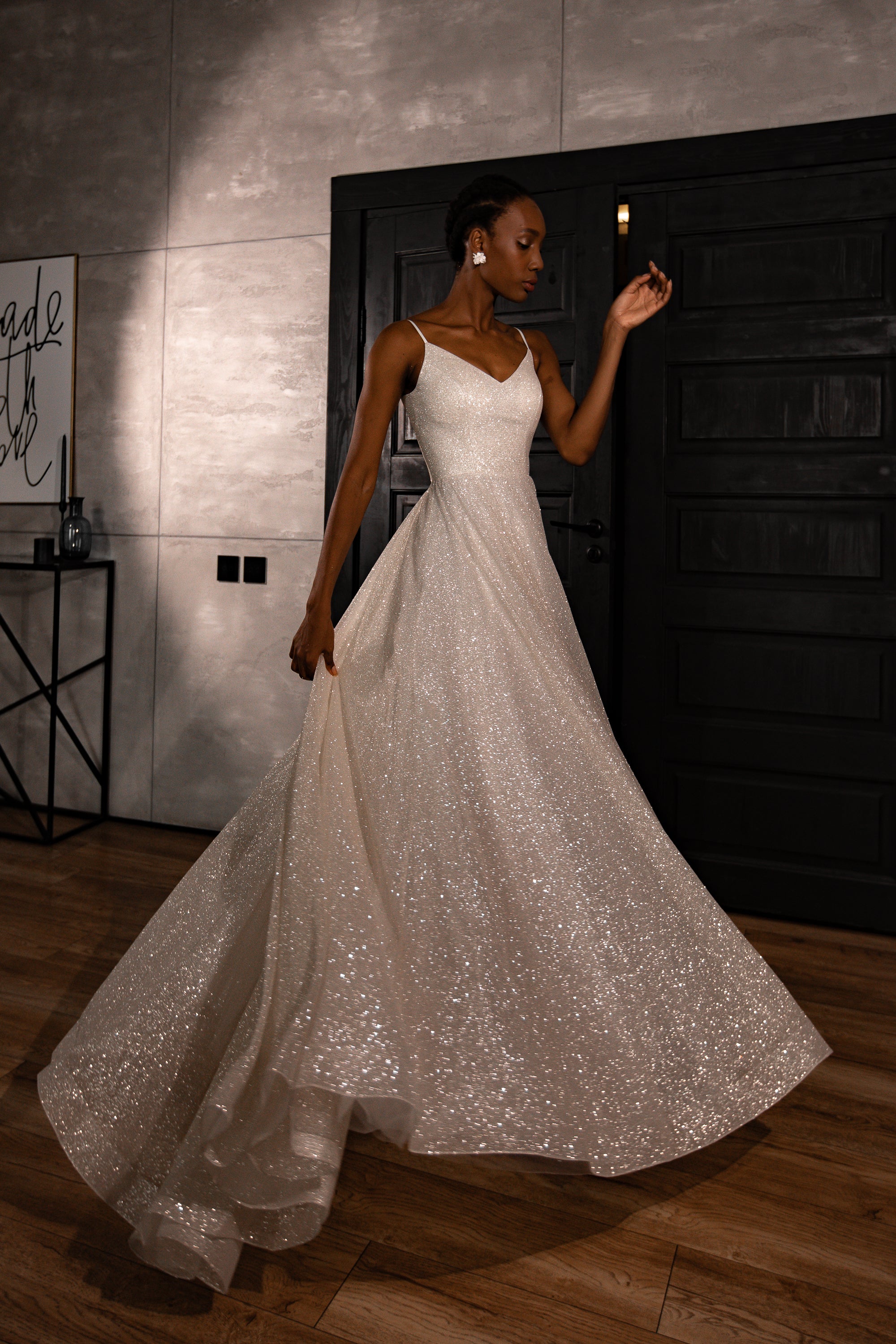Sparkle Wedding Dress - Elegant Beaded Gown for Brides, Prom & Formal Events | Perfect for Weddings, Evening Galas & Special Occasions