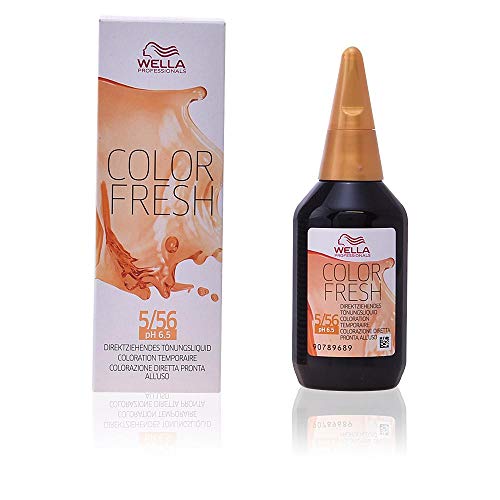 COLOR FRESH Temporary Hair Color 5/56 - 75ml | Vibrant & Long-Lasting | Perfect for Parties, Halloween & Creative Styling