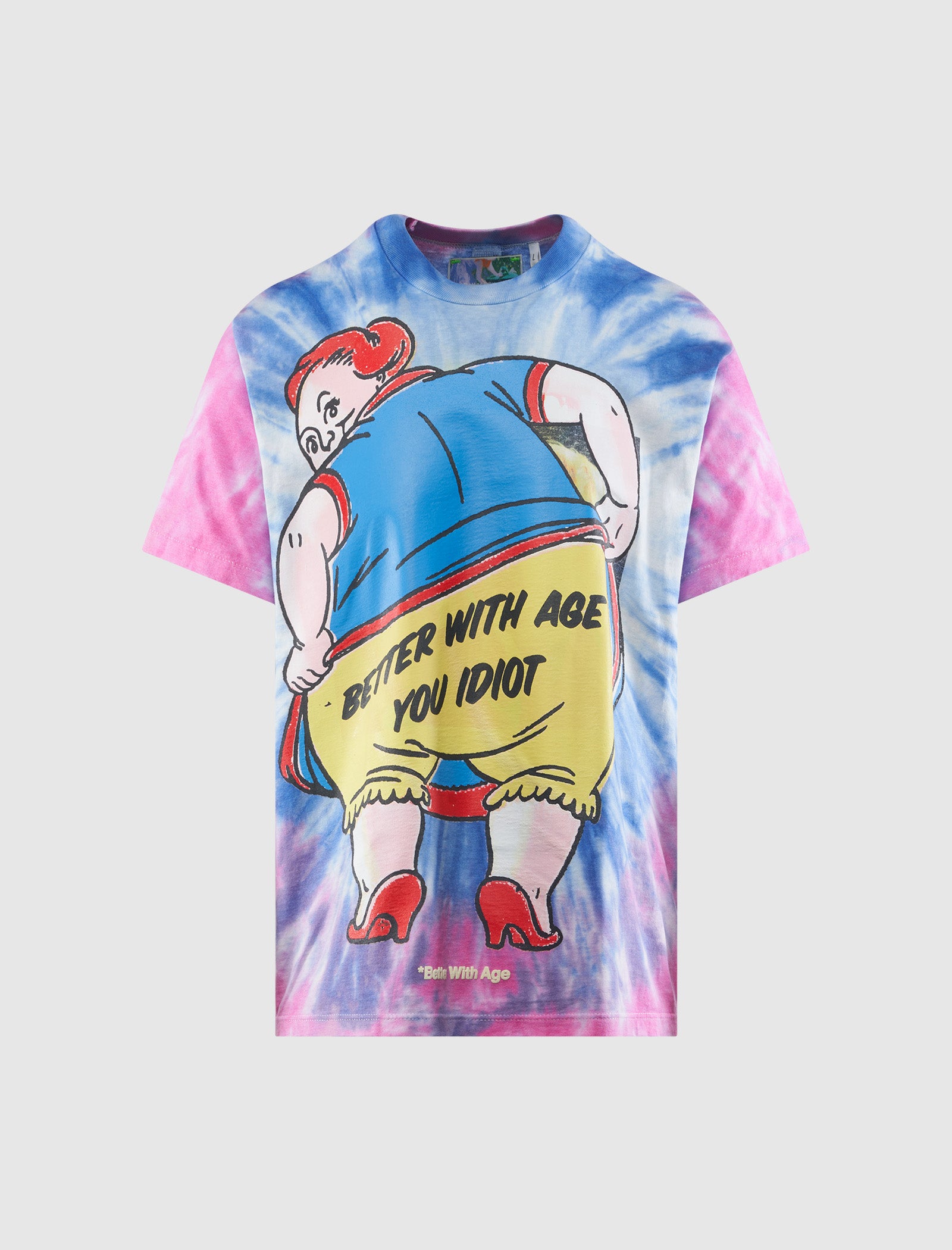 FRIZZLE TIE DYE T-SHIRT - Trendy Colorful Hippie Style Cotton Tee for Women & Men - Perfect for Music Festivals, Beach Days & Boho Fashion