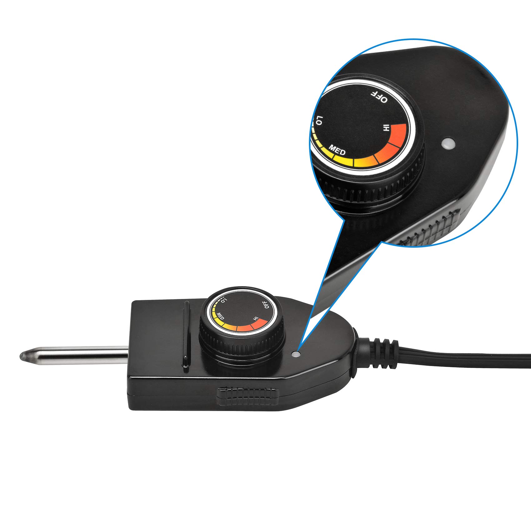 Stanbroil Replacement Power Cord with Thermostat Control for Electric Smoker & Grill Heating Element - Compatible with Stanbroil Models (Perfect for Backyard BBQ, Smoking Meat & Outdoor Cooking)