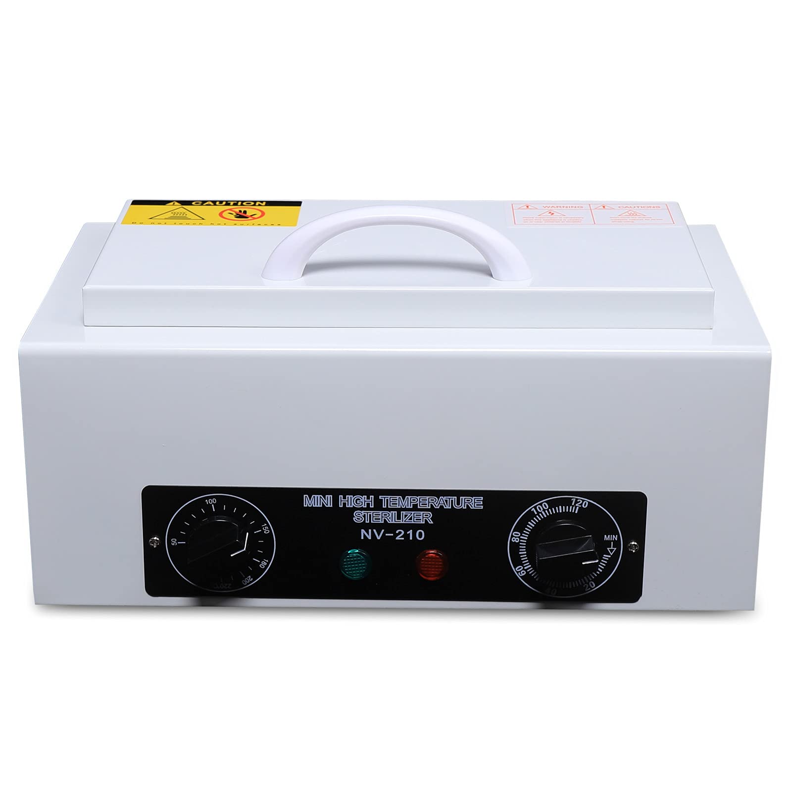 UV Ozone Sterilizer Box Cabinet - High Temperature Nail Tool Disinfection Storage Case for Manicure Tools | Portable Nail Sterilization Machine for Beauty Salon, Spa & Home Use | Perfect for Sanitizing Nail Files, Clippers & Cuticle Tools