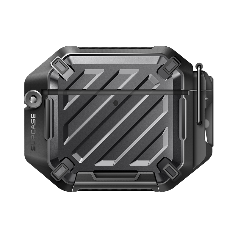 Apple AirPods 4 Protective Case - Unicorn Beetle PRO Rugged Cover with Shockproof & Scratch-Resistant Design for AirPods 4th Generation - Perfect for Outdoor Activities, Sports & Travel (Black)